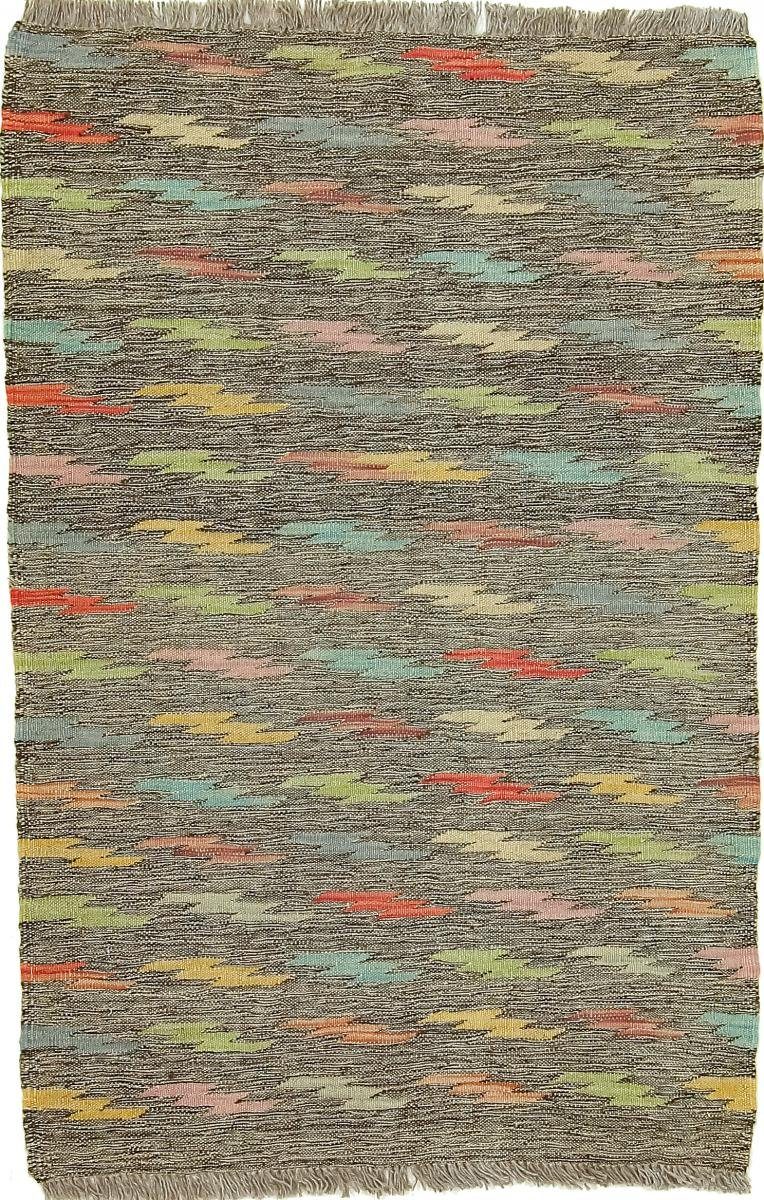 Orientteppich Kelim Afghan 77x114 Handgewebter Orientteppich, Nain Trading, rechteckig, Höhe: 3 mm