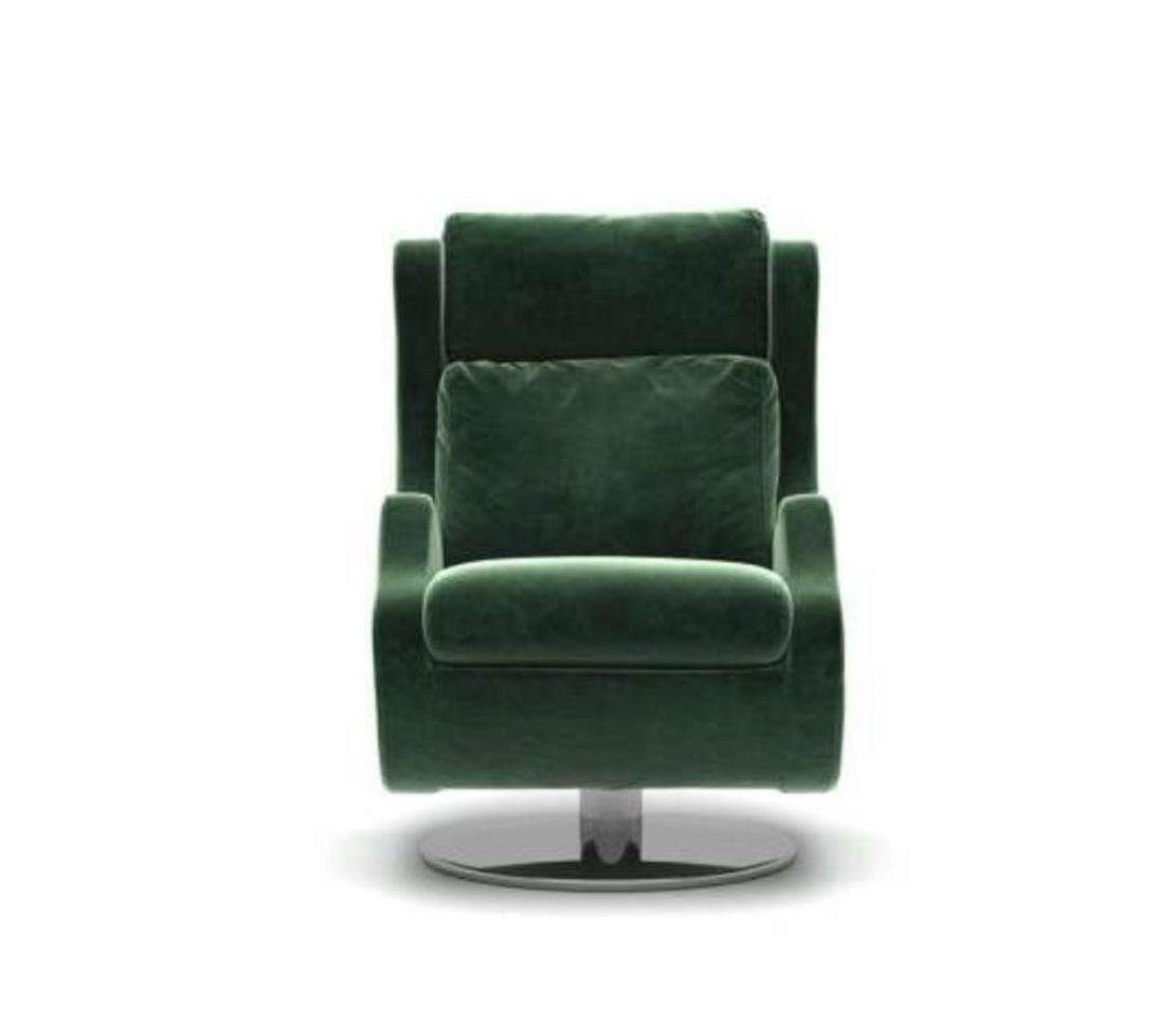 in Europa Sessel), Sessel Sessel (1-St., Stilvoller Made Einsitzer Grüner JVmoebel Wohnzimmermöbel