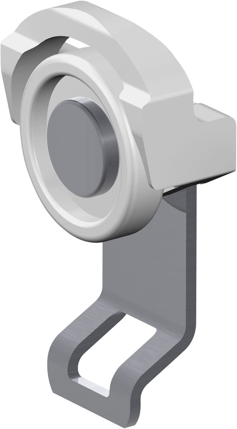 Garduna Gardinenschiene Garduna SmartGlide!, Gardinenschiene weiß, 1-läufig, Aluminium