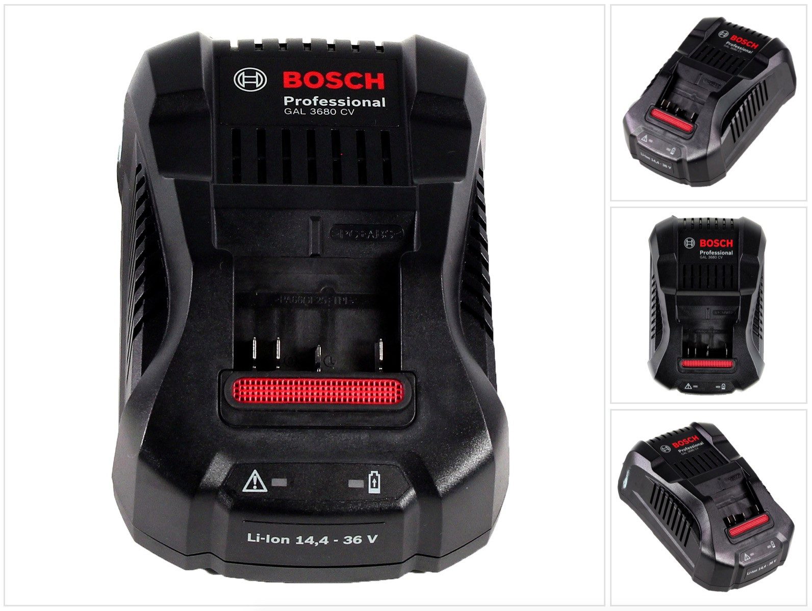 Bosch Professional GAL 3680 CV Schnellladegerät 14,4 - 36 V Professional Ladegerät für L Schnelllade-Gerät