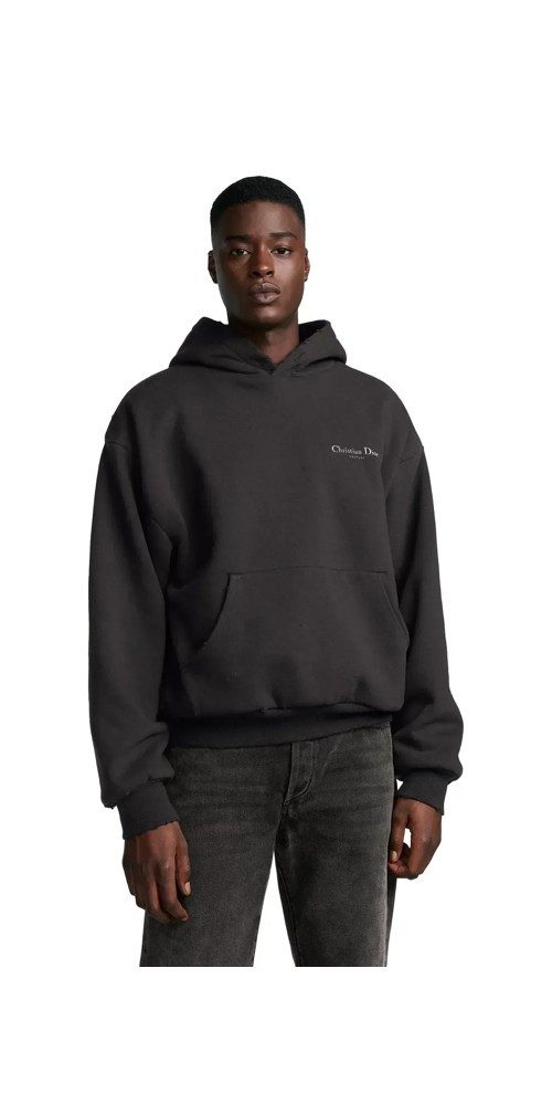 Rundhalspullover Christian Dior Couture Hoodie Schwarz Herren