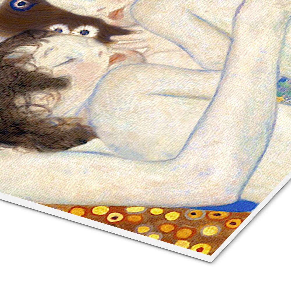 Posterlounge Wandbild Mutter und Zwillinge IV, Gustav Klimt, erhältlich als Poster, Leinwandbild, Wandsticker oder Acrylglasbild