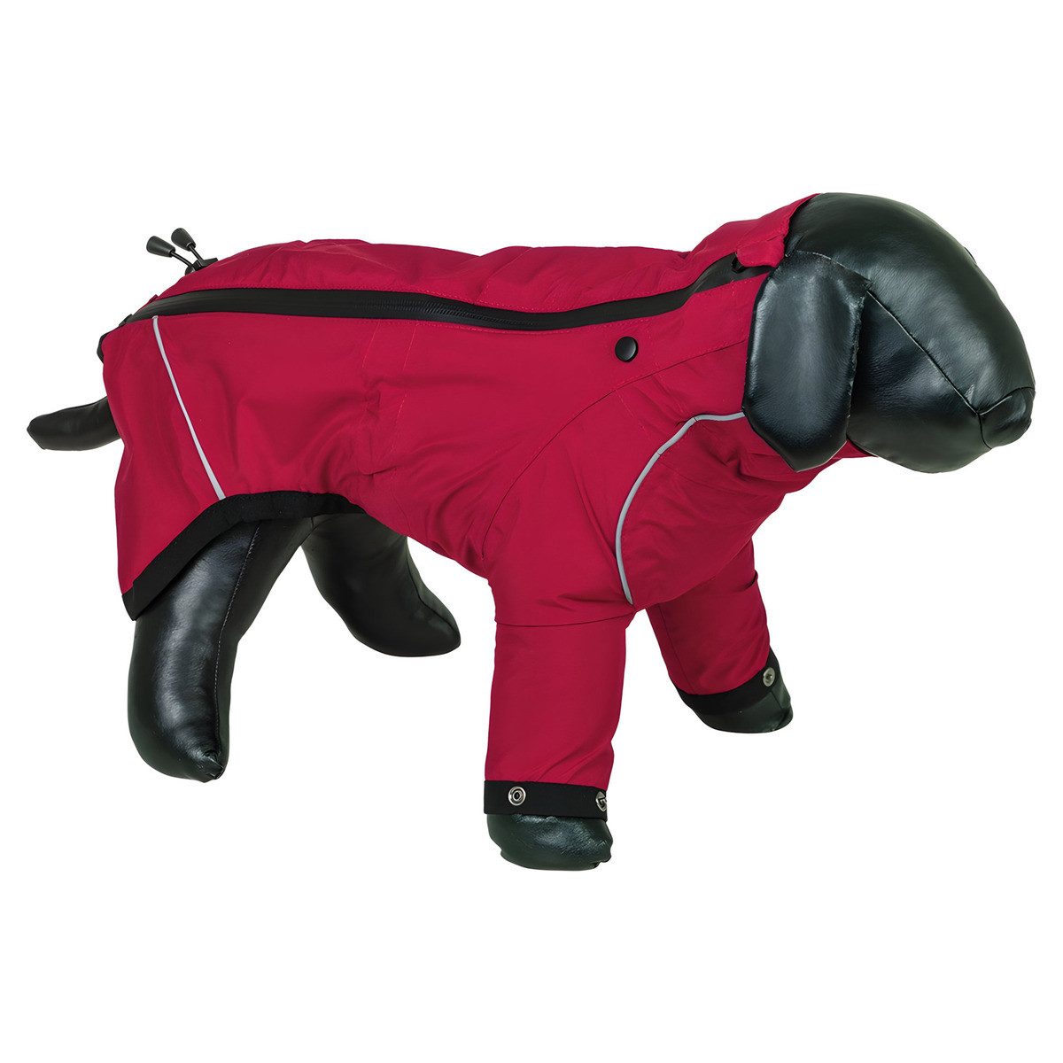 Nobby Hundeoverall Regenmantel Chuva kirschrot