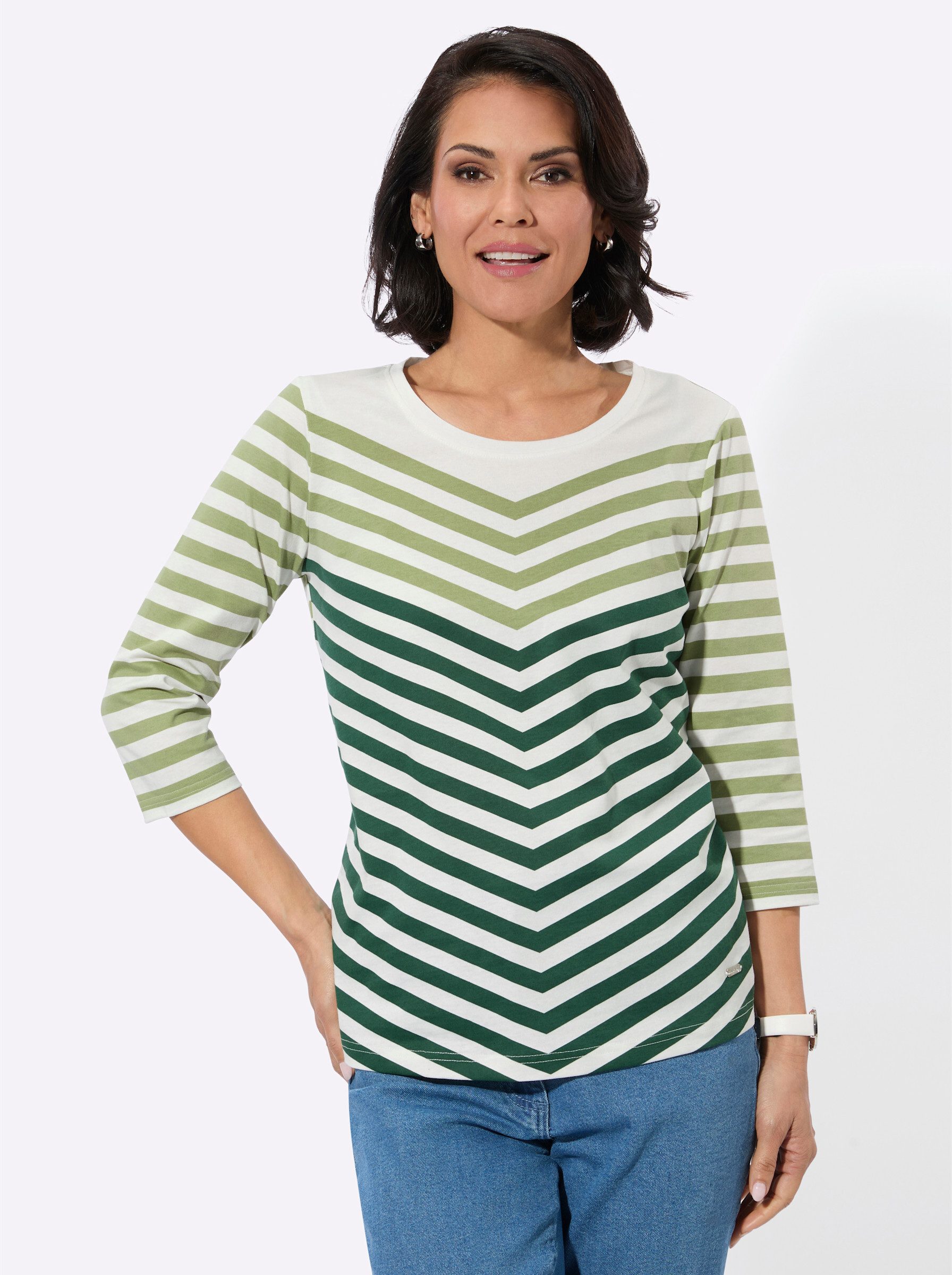 Witt T-Shirt Druck-Shirt 3/4-Arm