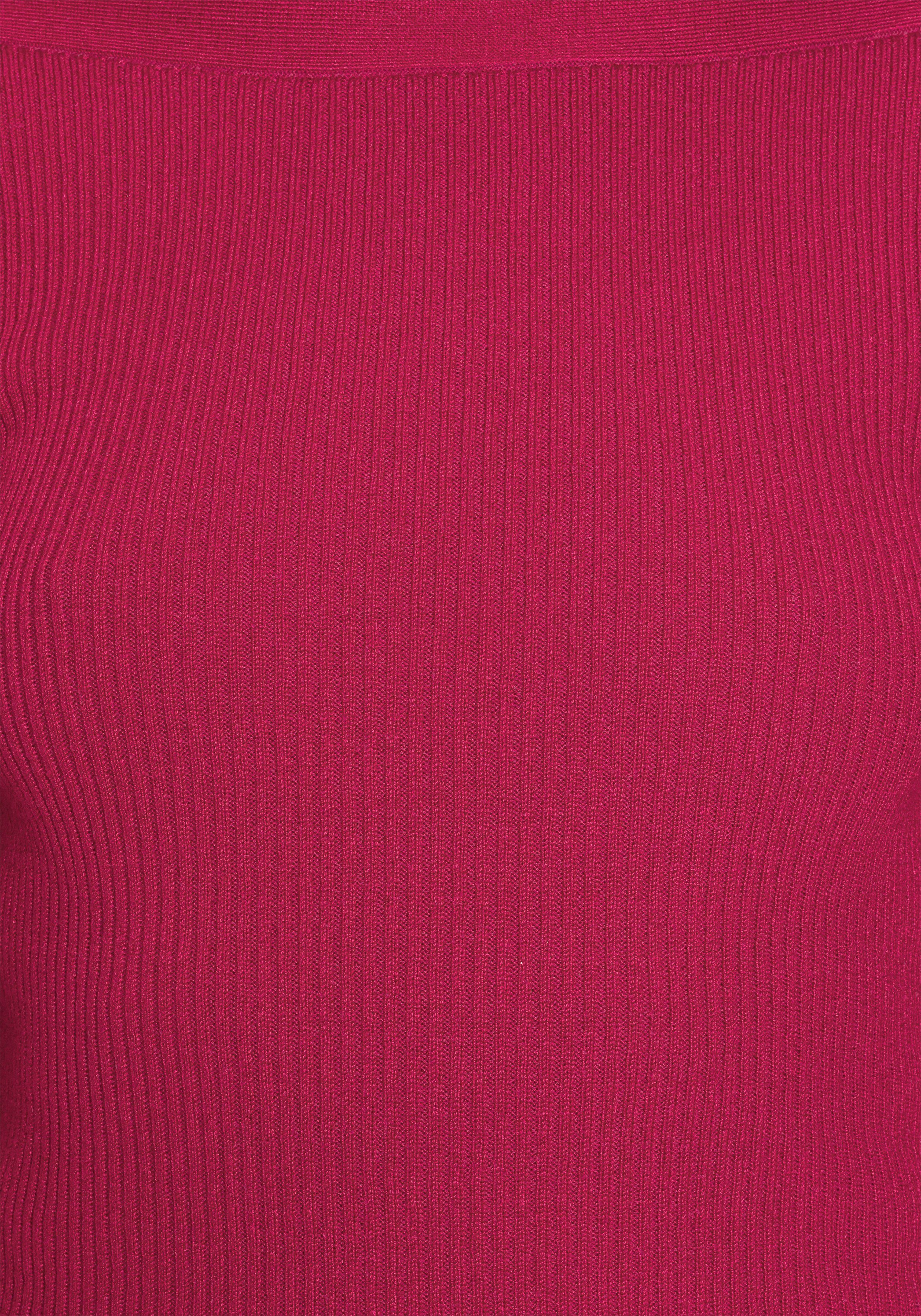 Melrose Strickpullover aus Rippqualität mit Knöpfen