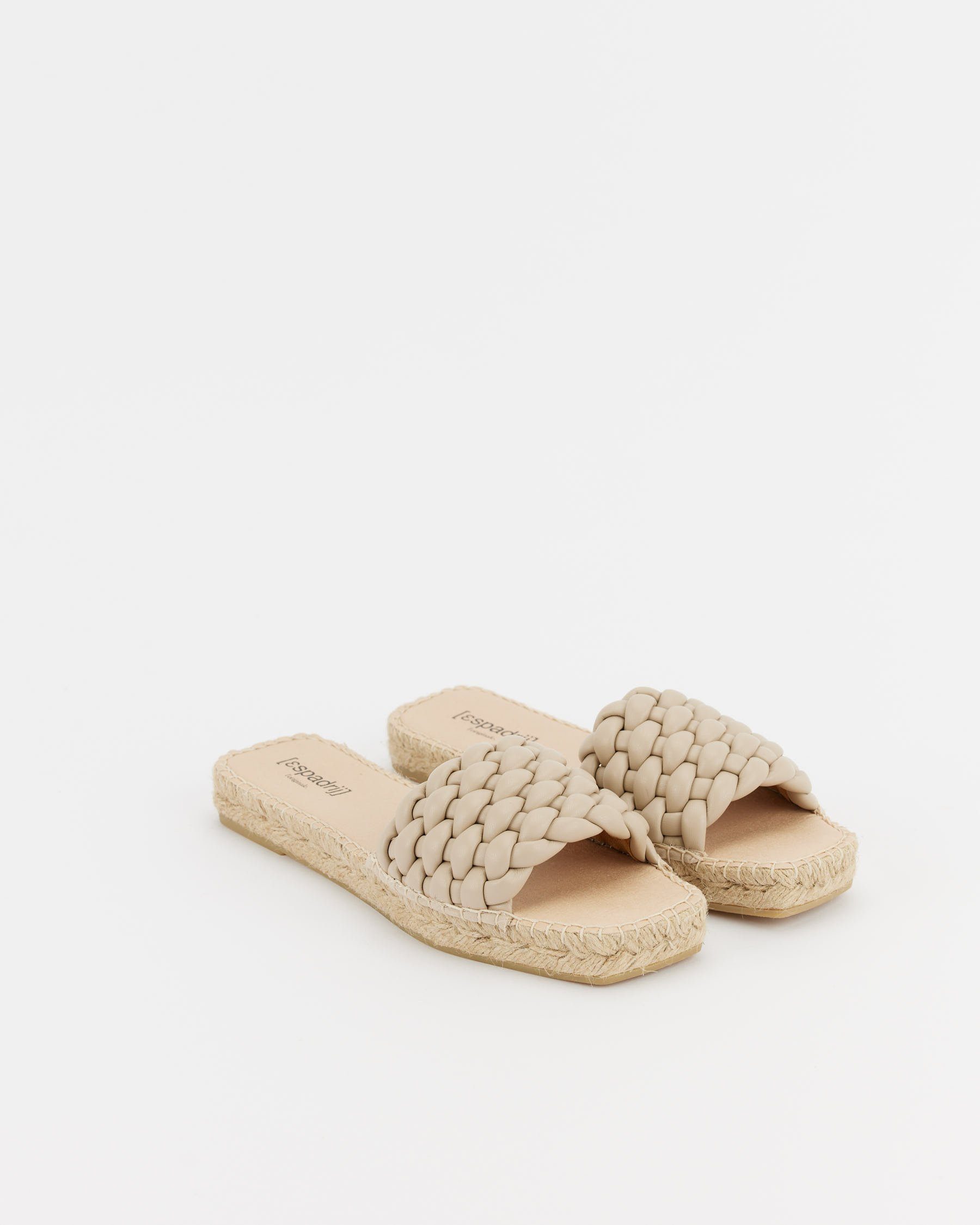 : NICE beige Sandale l´originale espadrij