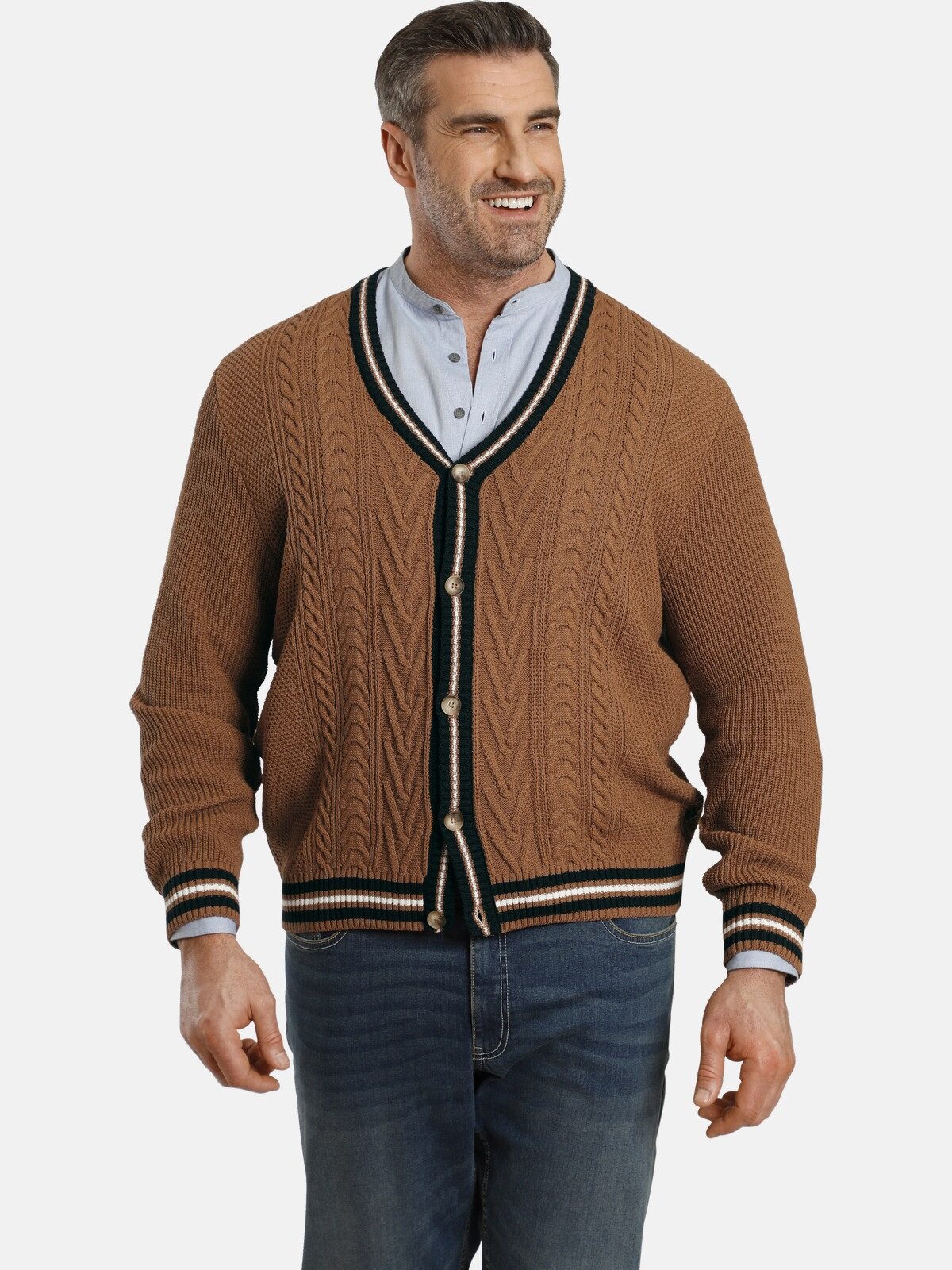 Charles Colby Cardigan DUKE STARKS +Fit günstig online kaufen