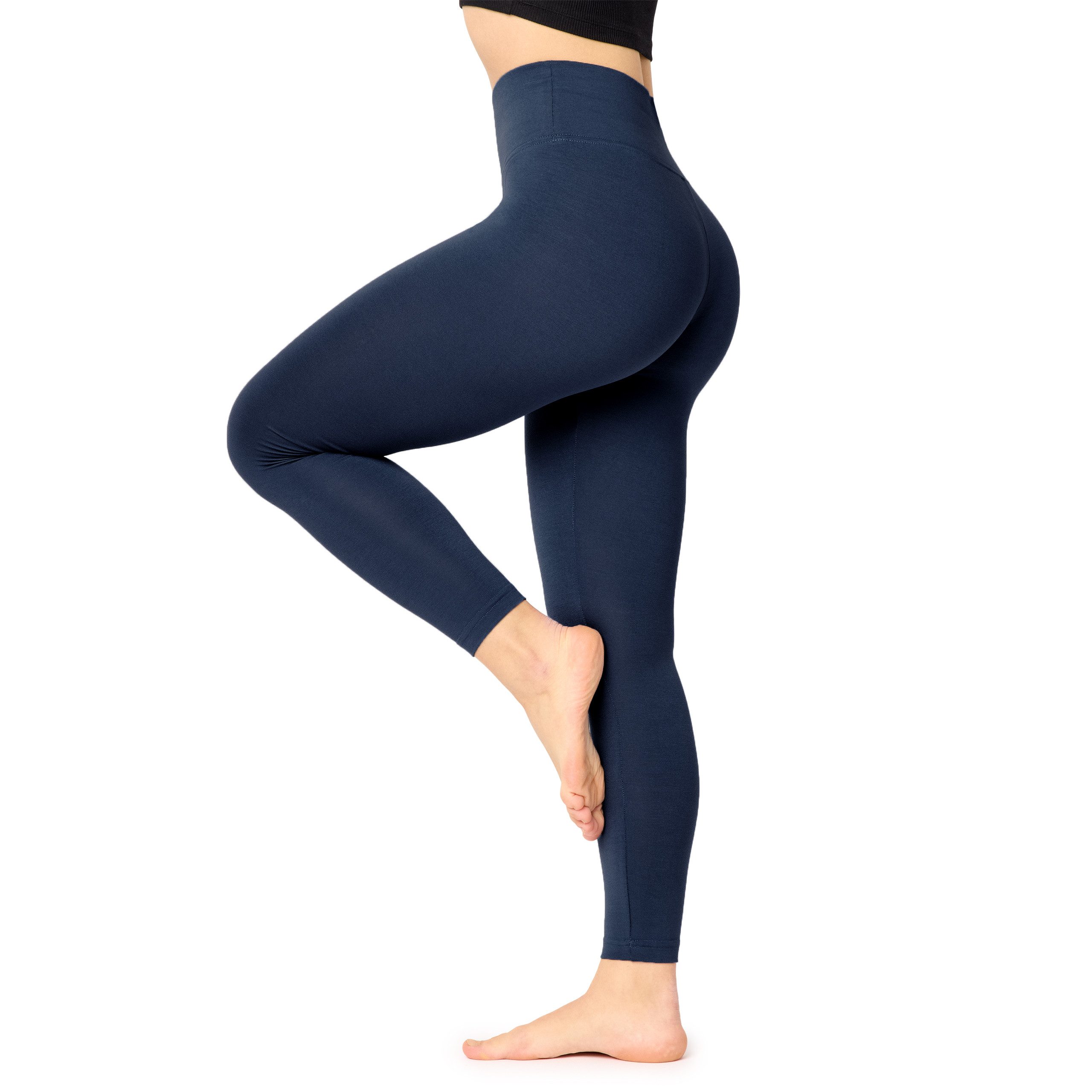 Bellivalini Highwaist Leggings Damen Lange Leggings günstig online kaufen