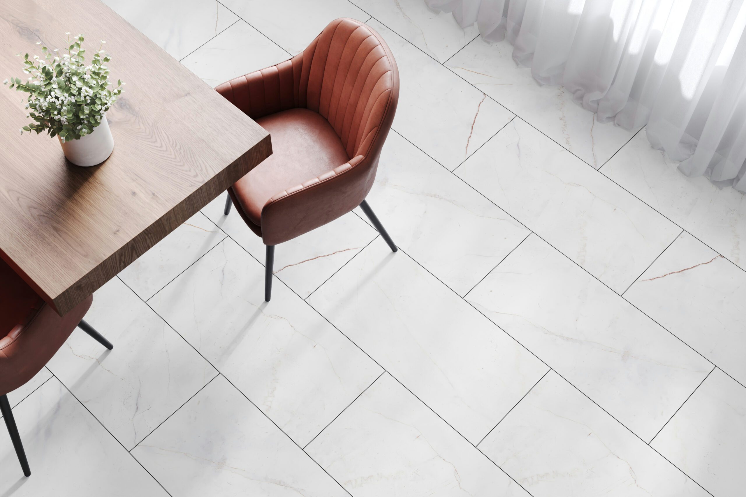 FALQUON GmbH Vinylboden THE FLOOR Stone, Klick-Fliesen Optik, Packung, In 1 Packung: 6 Paneele - 1,92m², 1 Packung: 6 Paneele - 1,92m²