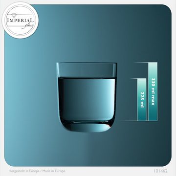 IMPERIAL glass Glas Trinkgläser, Glas, Whisky-Gläser Trinkgläser Wassergläser Saftgläser Cocktailglas