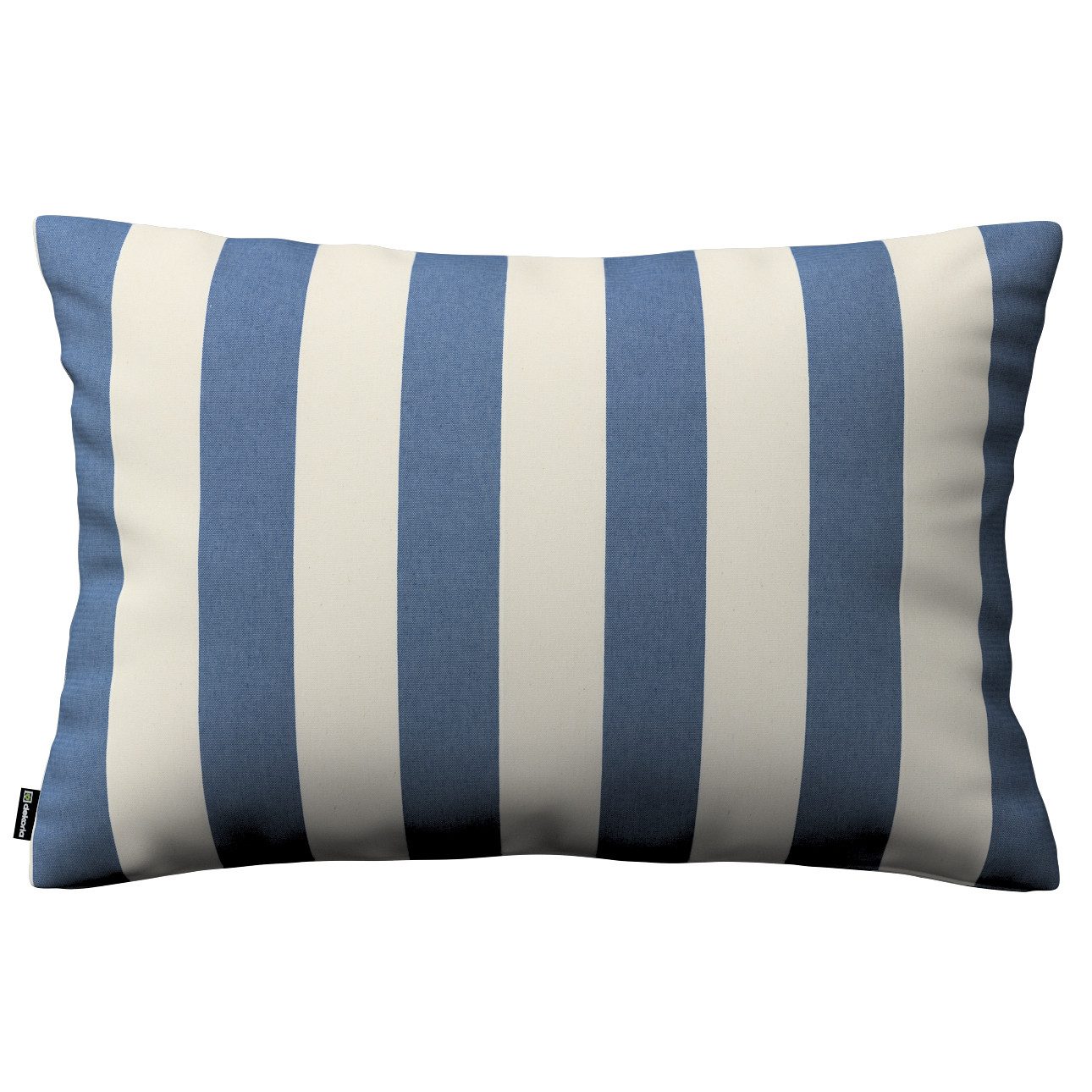 Kissenhülle Mia rechteckig, blau-weiß, 47 x 28 cm, Quadro (143-90) günstig online kaufen