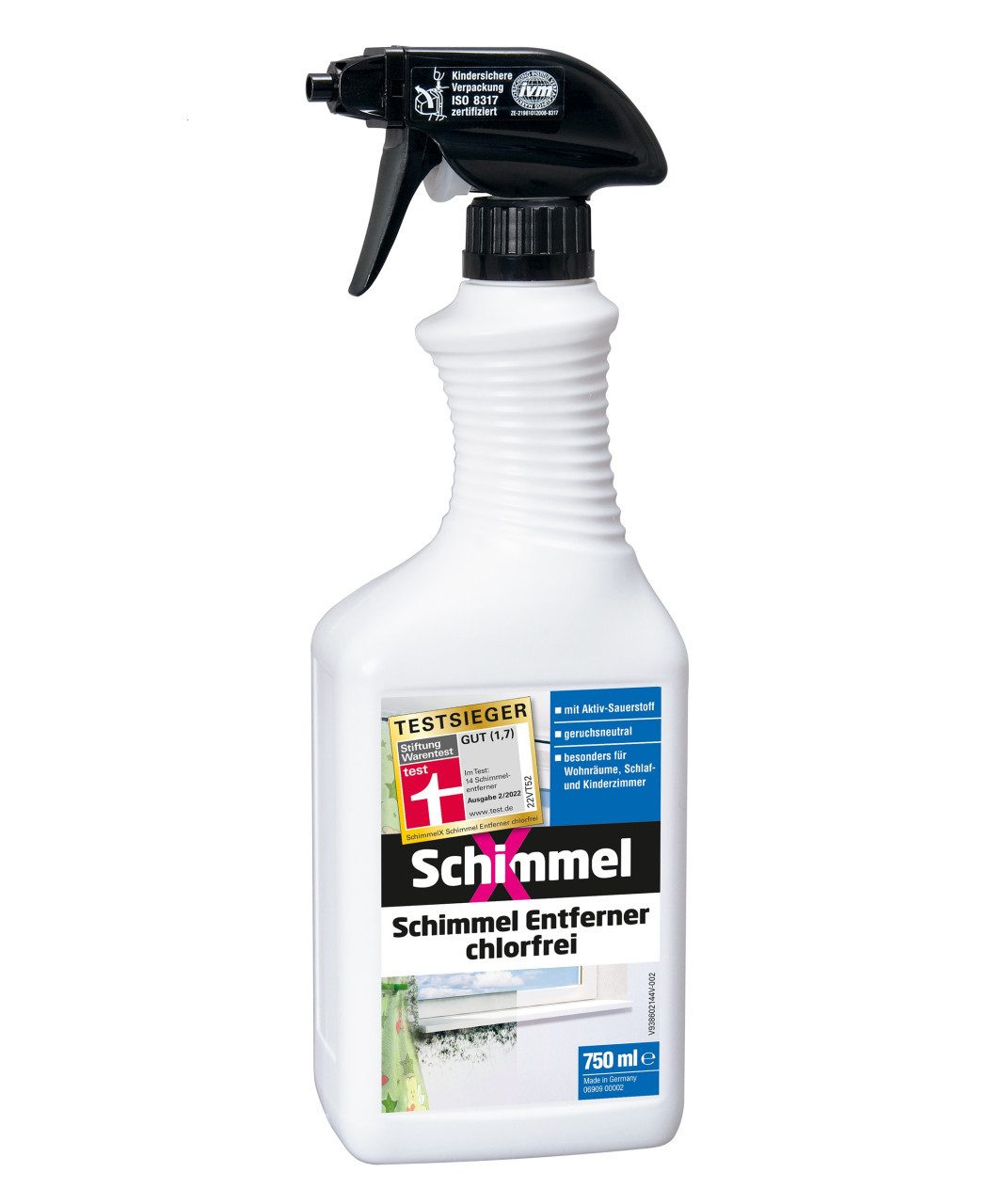 SCHIMMEL X PUFAS SchimmelX Schimmelentferner (chlorfrei, 0,75 l)