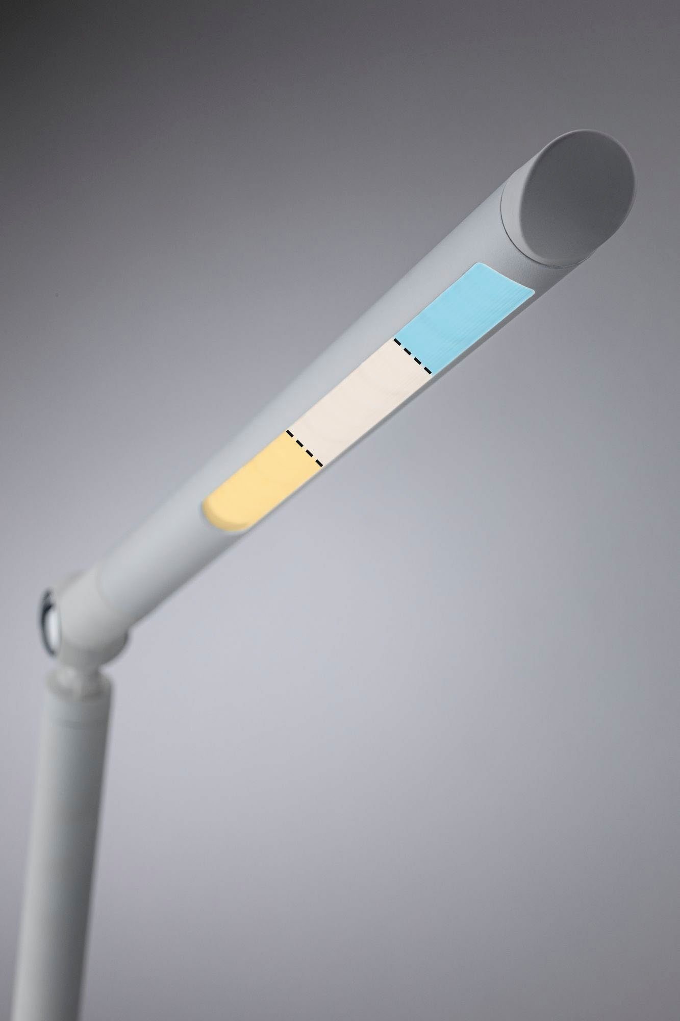 Paulmann LED Schreibtischlampe FlexBar Tageslichtweiß, LED 3-step-dimmbar integriert, fest 230V, Warmweiß