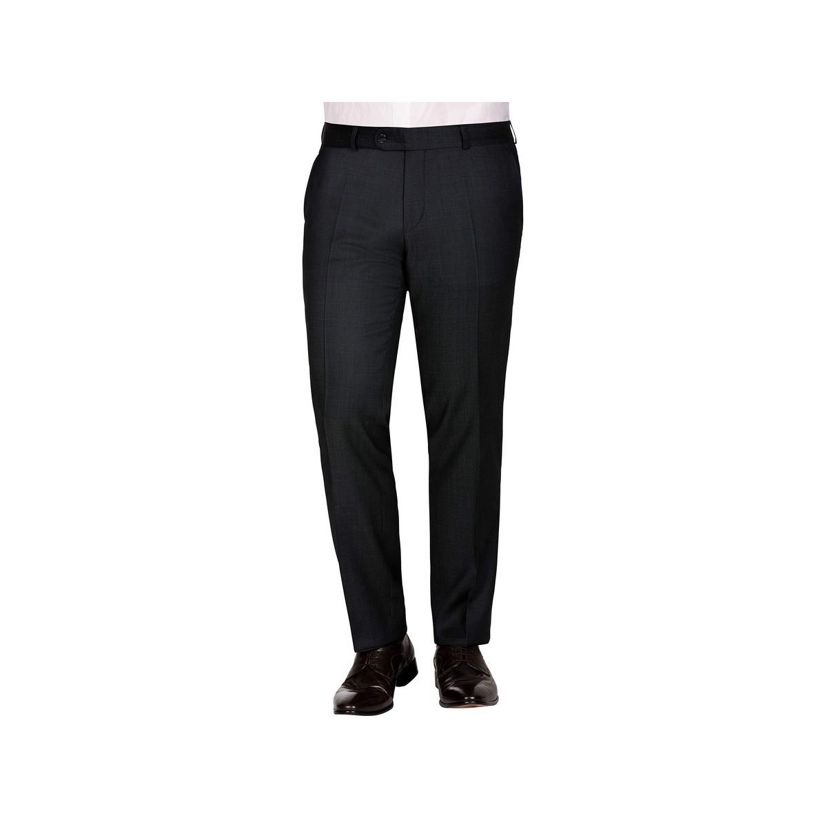 Carl Gross Anzughose dunkel-grau regular fit (1-tlg., keine Angabe) Dunkelgrau | Stretchhosen