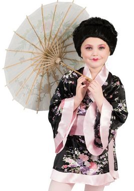 Funny Fashion Kostüm Japanerin Kimono Yuki Kostüm für Mädchen