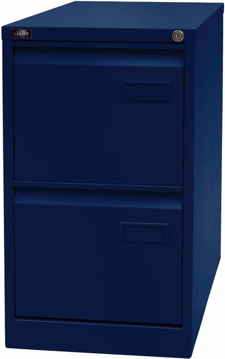 Bisley Hängeregisterschrank Hängeregistraturschrank Light 2 Schübe 1-bahnig oxfordblau