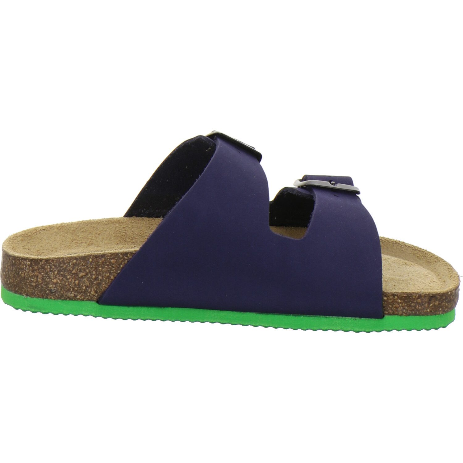 AFS-Schuhe 110047 Zweischnaller Pantolette für Jungen und Mädchen aus Leder