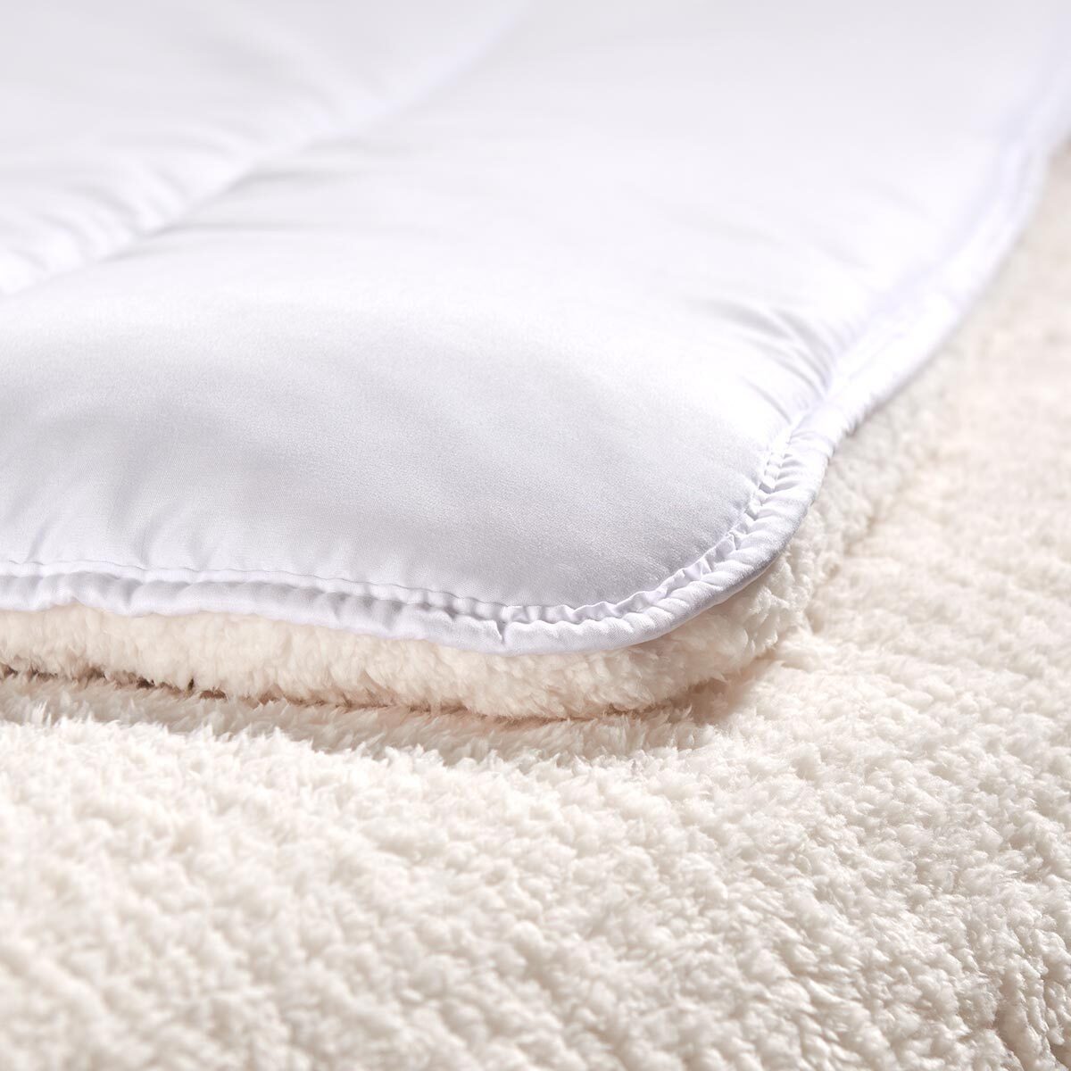 TRAUMSCHLAF Kunstfaserbettdecke Teddy Flausch, Füllung: 100% günstig online kaufen