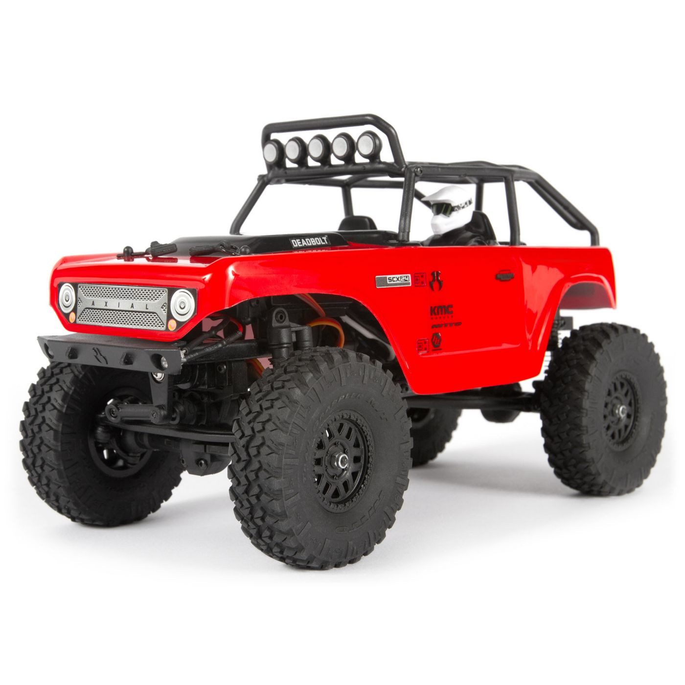 RC-Buggy Axial SCX24 Deadbolt 1/24th Scale Elec 4WD - RTR, Red