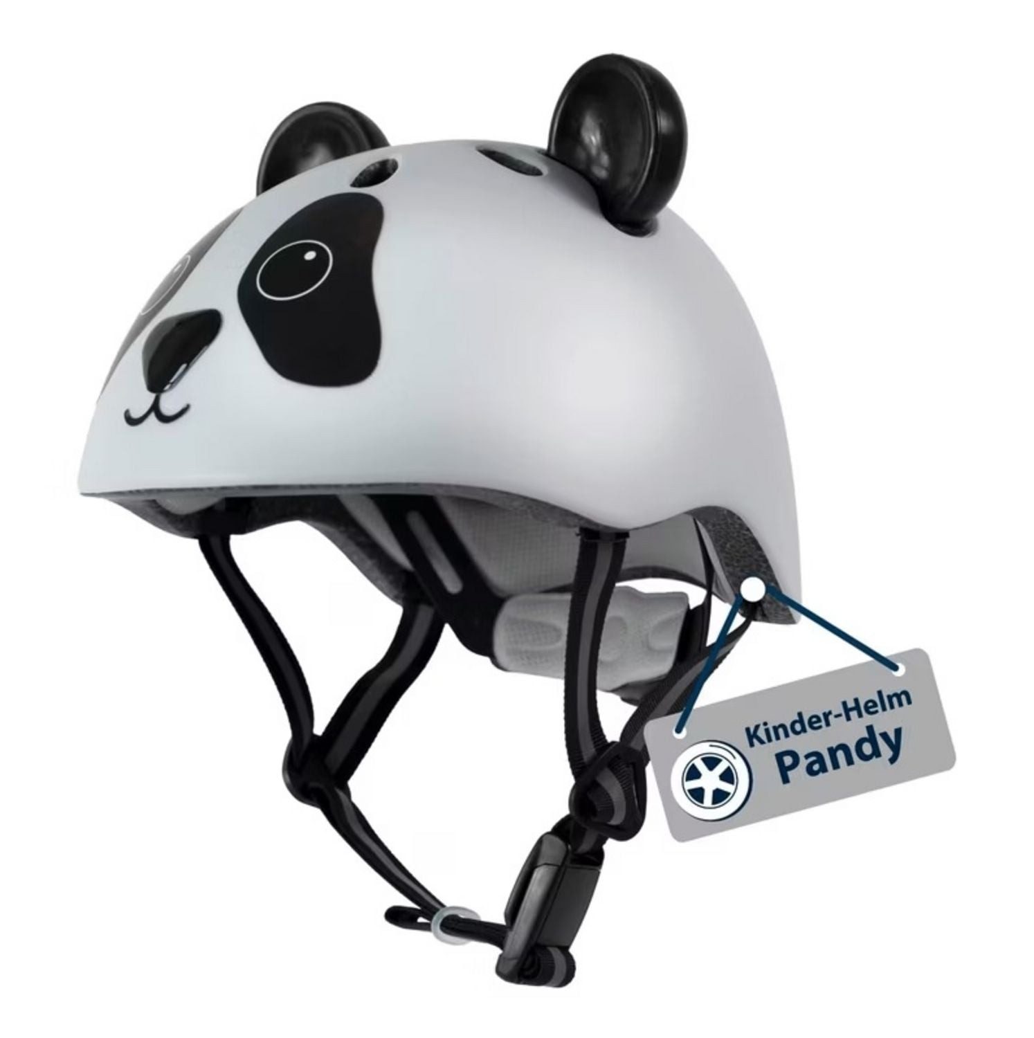 Hudora Kinderhelm Beary, mocha, Kleinkind-Helm in XXS/XS - Ideal für Laufrad, Scooter & Fahrrad