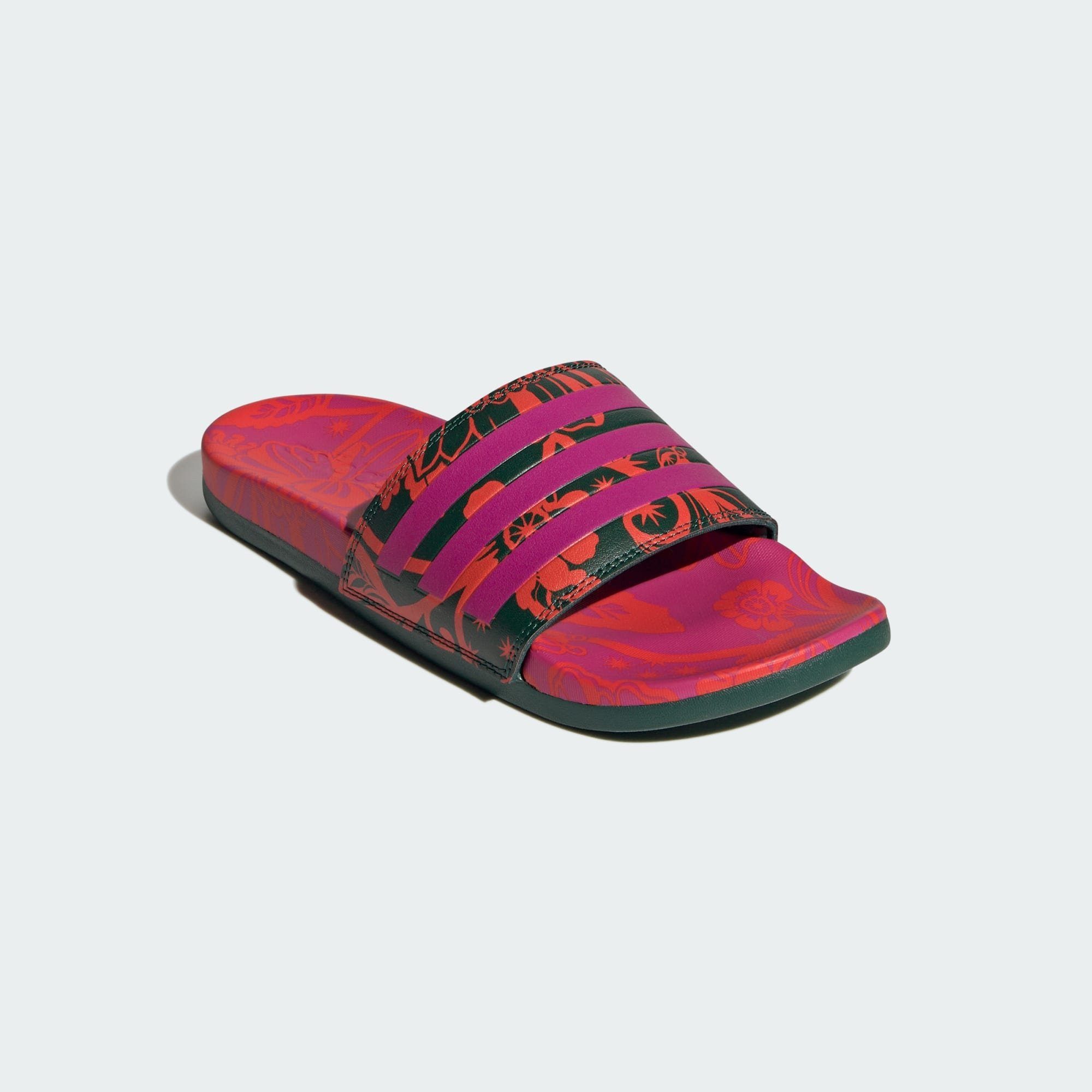 Magenta ADILETTE Collegiate Badesandale / Bahia Green Magenta COMFORT SANDALE Bahia Sportswear / adidas