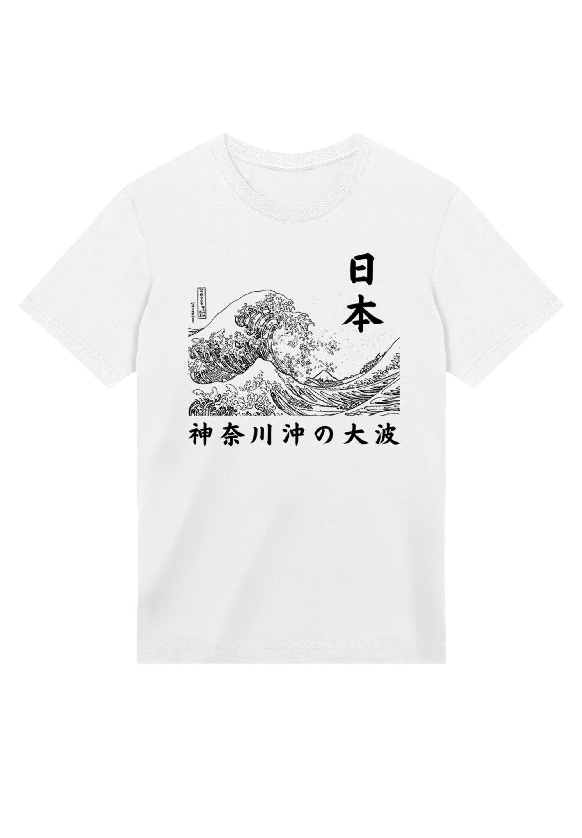 F4NT4STIC T-Shirt Kanagawa Welle Golden Gai günstig online kaufen