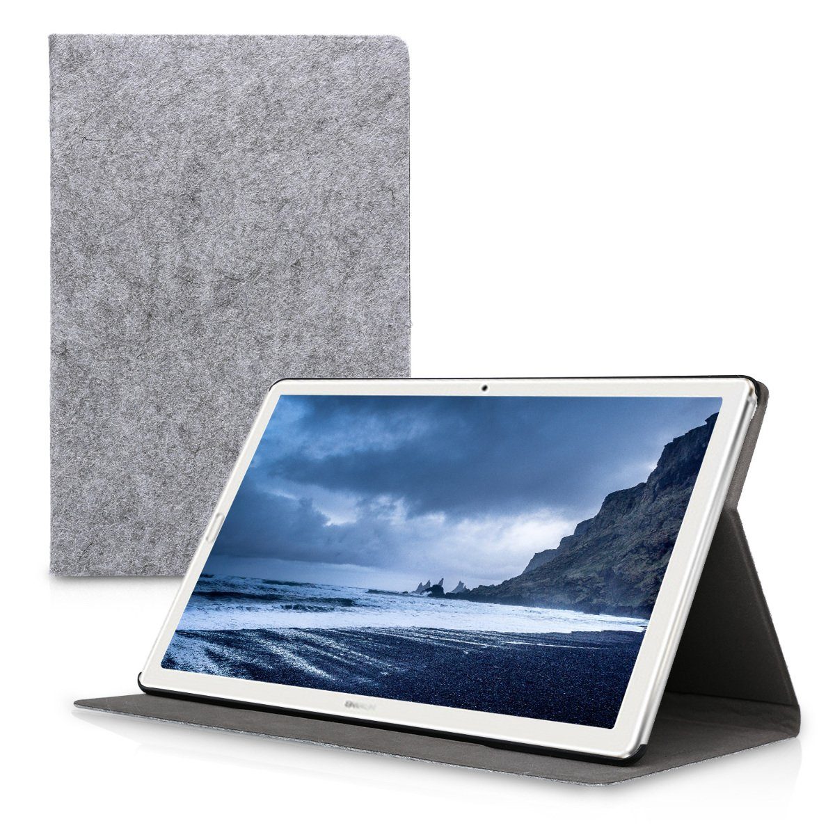kwmobile Tablet-Hülle, Hülle für Huawei MediaPad M5 10 / M5 10 (Pro) -  Tablet Cover Case Schutzhülle mit Ständer