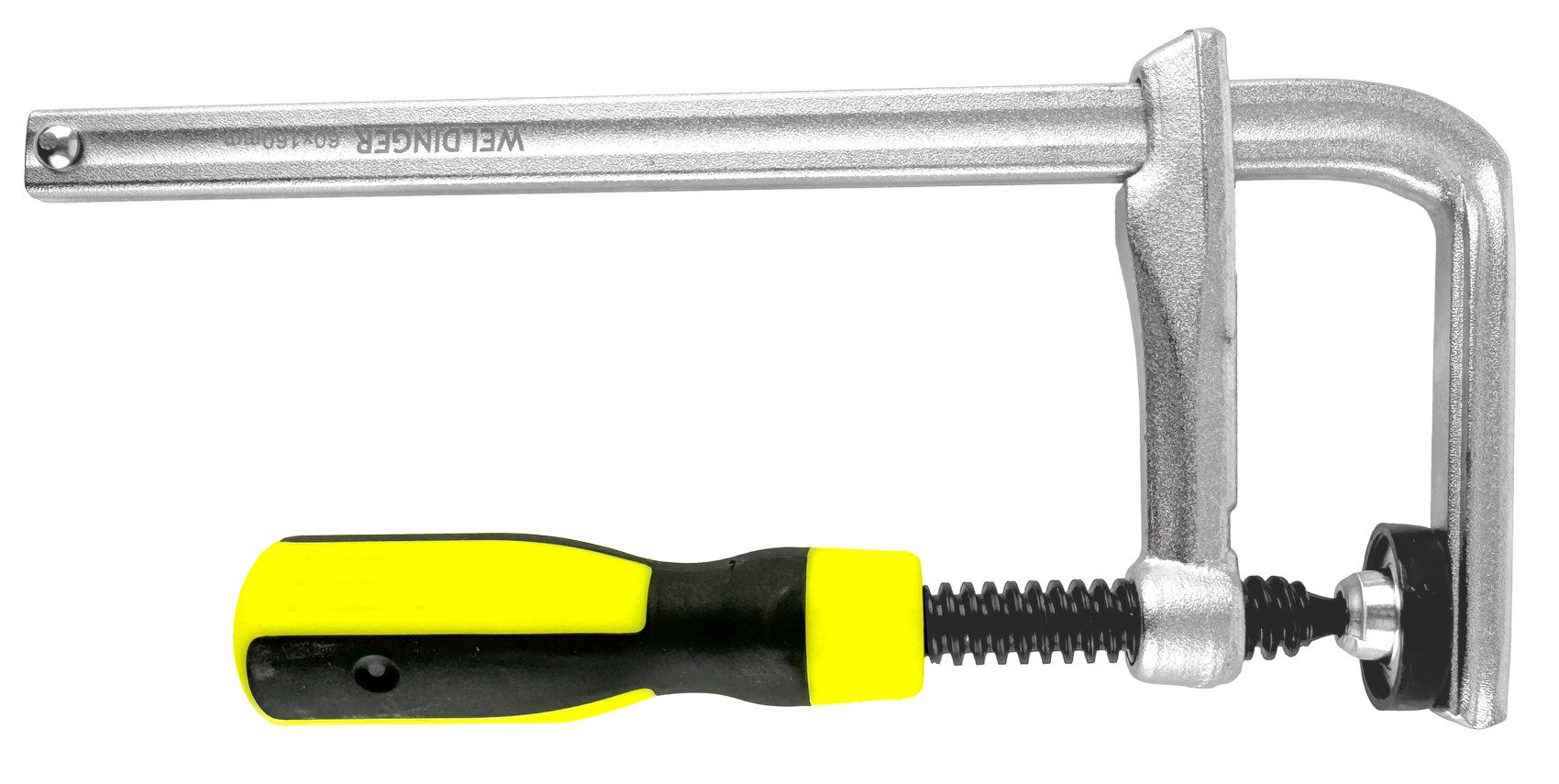 WELDINGER Zwinge 2x Ganzstahl Tischzwinge/ Schienenklemme 60 x 160 mm für Festool, (Doppelpack, Doppelpack WELDINGER Ganzstahl-Tischzwinge), speziell für Festool