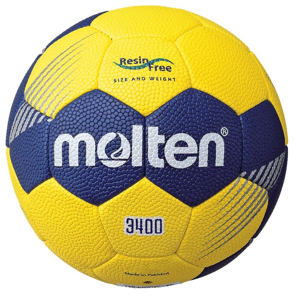 Molten Handball Handball HF3400-YN, Hochwertiger harzfreies Ball Größe Training 0 für