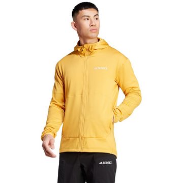 adidas Performance Laufjacke TERREX Xperior Light Hooded Fleece Jacket mit atmungsaktive Fleecematerial