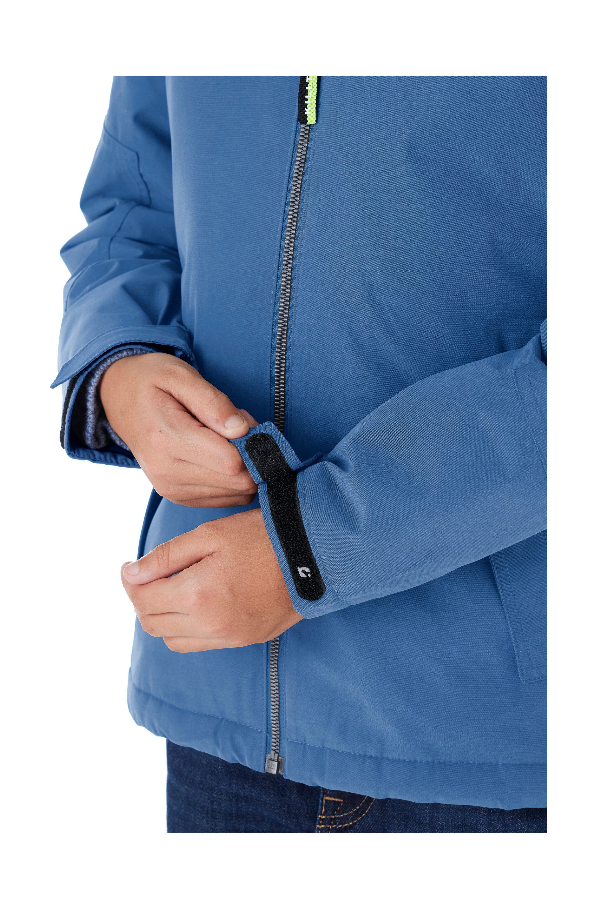 Killtec Funktionsjacke KOW 377 BYS JCKT Wasserdichte Funktionsjacke mit Kapuze, warmem Futter und Kinnschutz – Bild 5 von 5