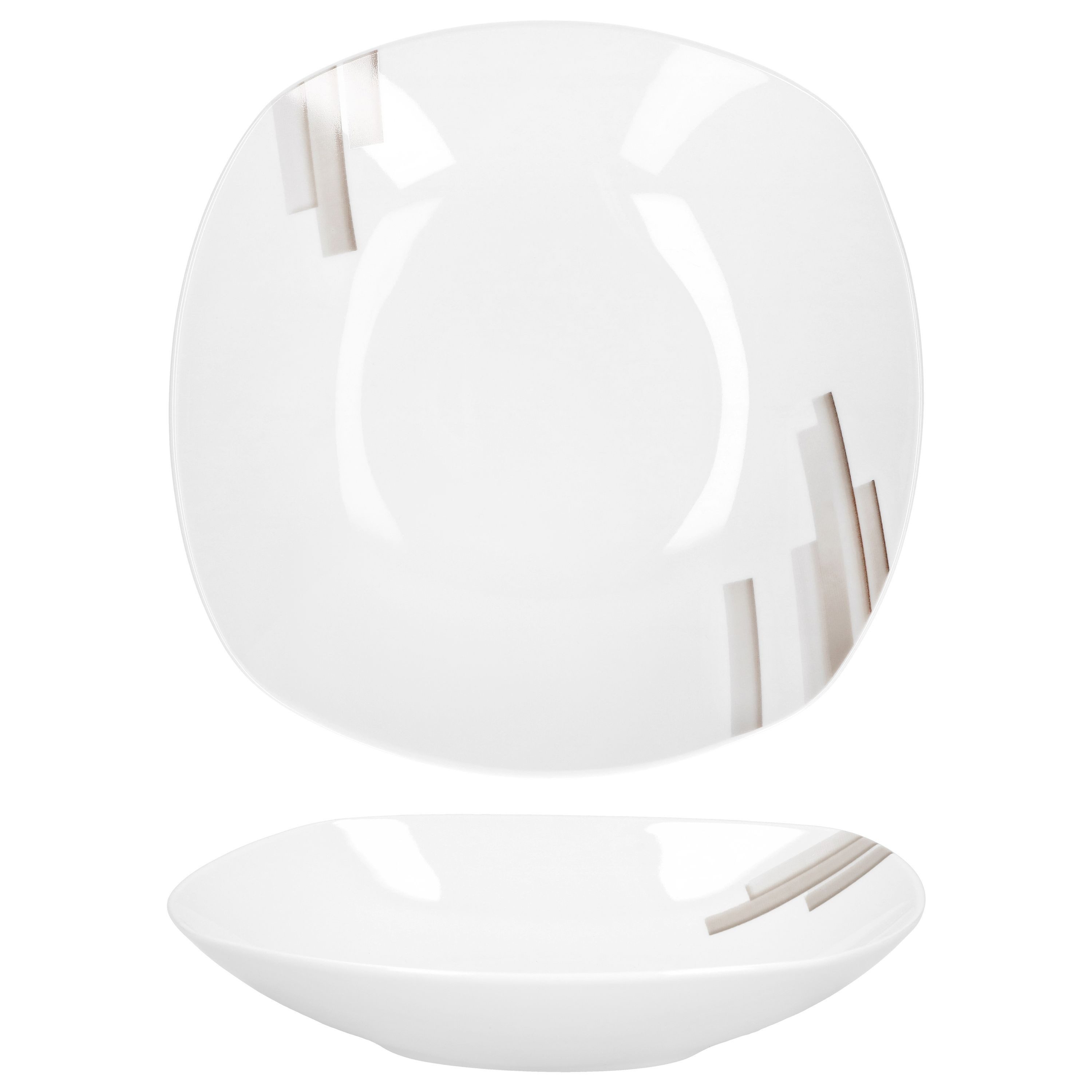 van Well Suppenteller Essteller tief Nevada 21,5cm