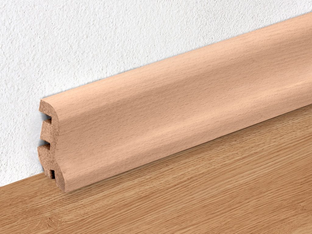 PROFI Sockelleiste Sockelleiste Buche rustikal dunkel Dekor, L: 250 cm