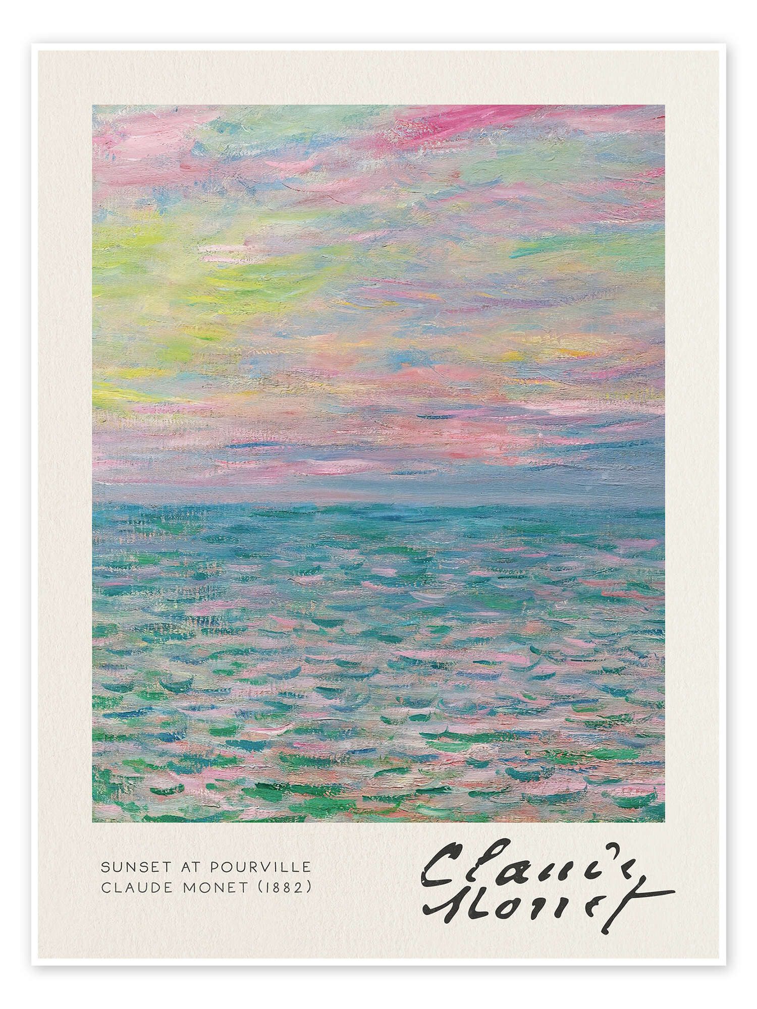 Poster Claude Monet