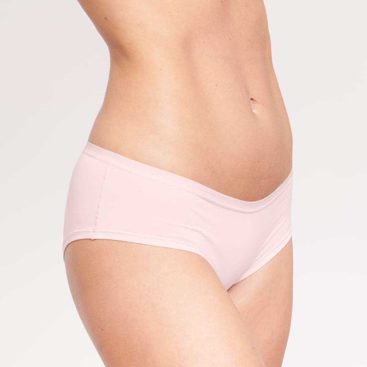 LouAnne Hipster 3-er Pack Panty Biobaumwolle (3-St., 3er-Pack) bequemes Alltags-Basic aus seidenweicher Bio-Baumwolle