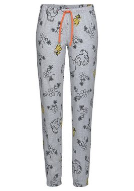 PEANUTS Pyjama (2 tlg., 1 Stück) mit Snoopy und Woodstock Druck