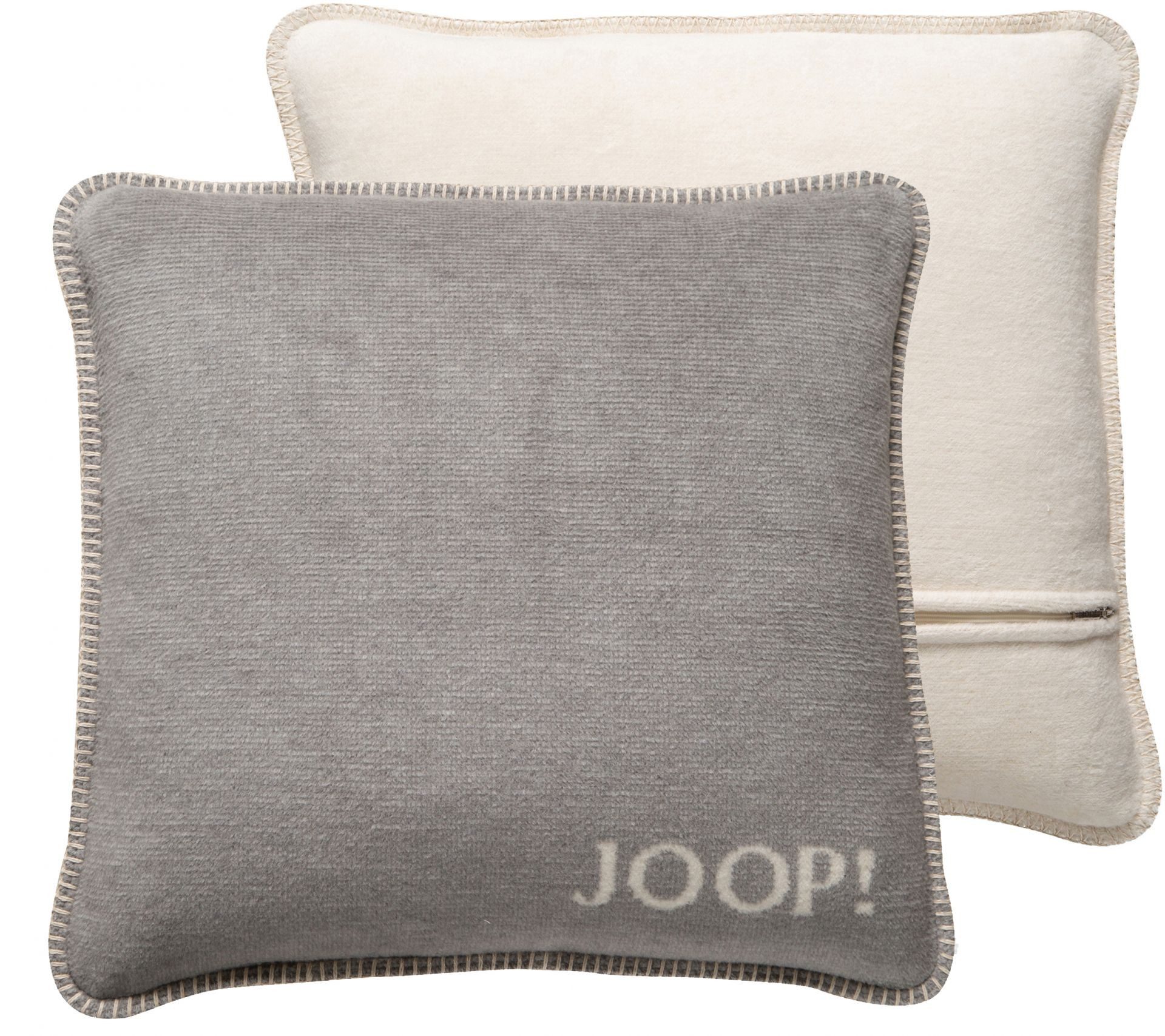 JOOP! Dekokissen JOOP! Melange-Doubleface Kissen