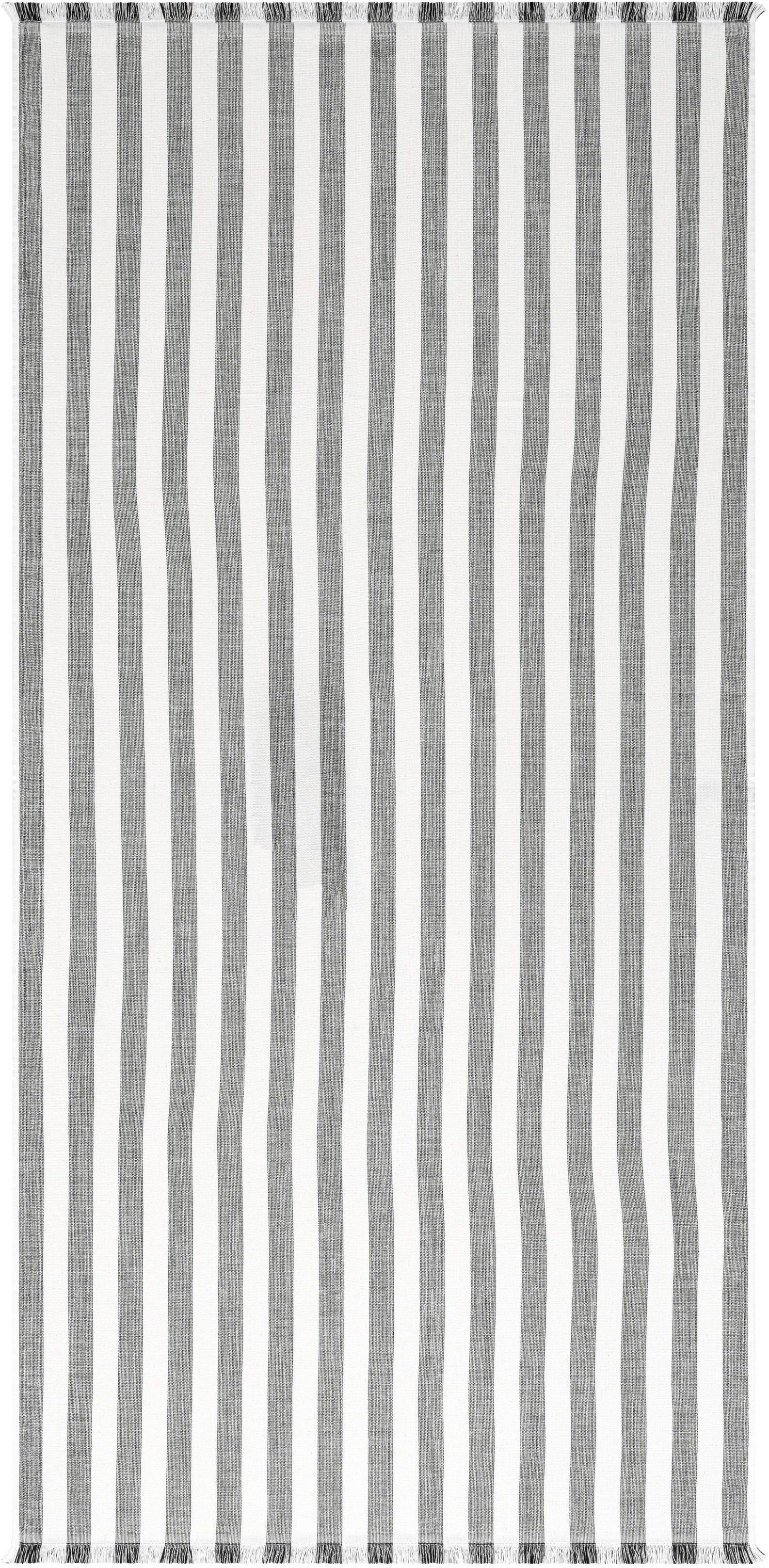 Egeria Strandtuch Pestemal, gewebte Ware (1-St), 80x180 cm, mit Fransen