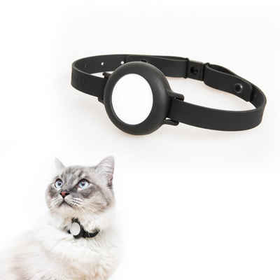 LucyBalu Katzen-Halsband »NEMO für den AirTag als Katzentracker«, Silikon, Sicherheitsverschluss