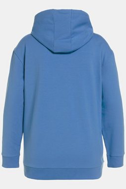 Ulla Popken Sweatshirt Bellieva-Hoodie Stillfunktion A-Linie Kapuze