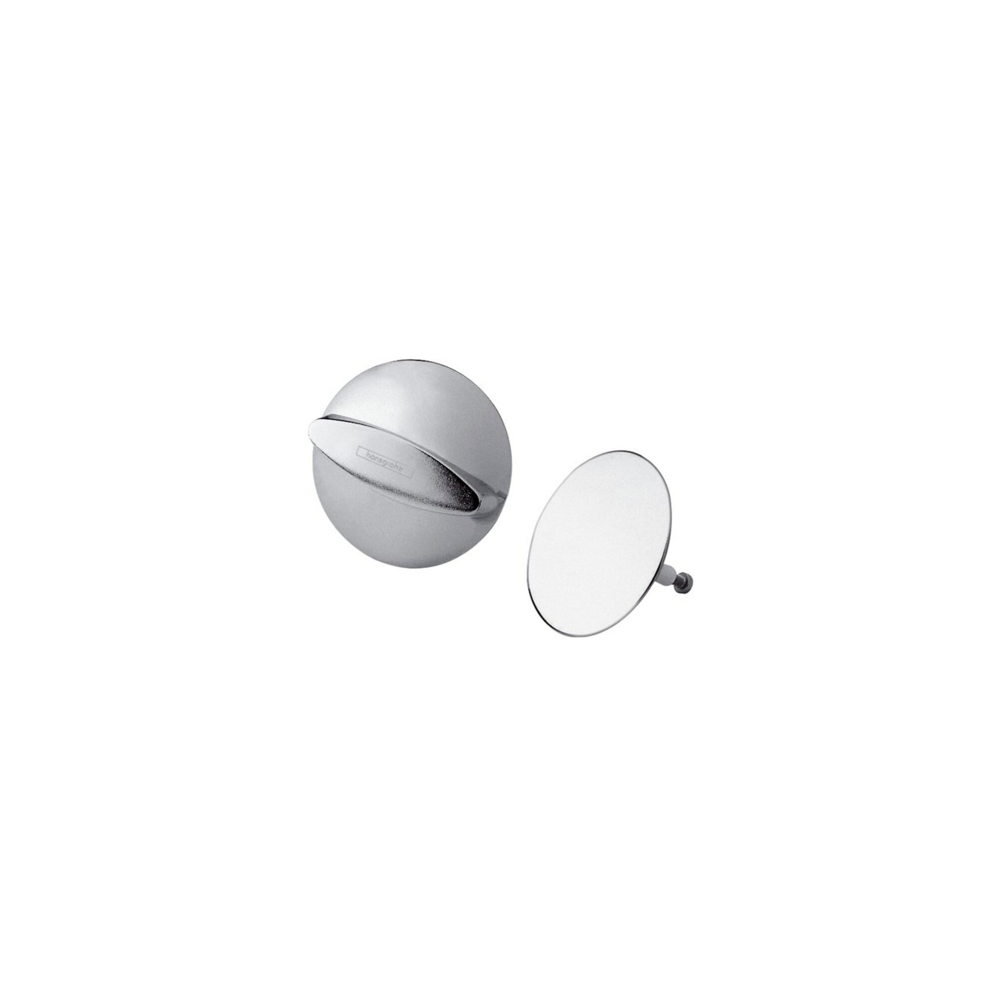 hansgrohe Ablaufgarnitur hansgrohe Fertigmontageset Flexaplus Ab-/Überlaufgarnitur, chrom