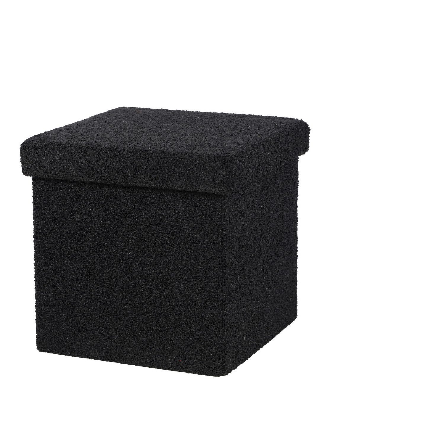 Urban Living Sitzwürfel Sitz-Box mit Stauraum "TEDDY" Aufbewahrungsbox Lager-Box, gepolsterte Sitzfläche für bequemen Sitz