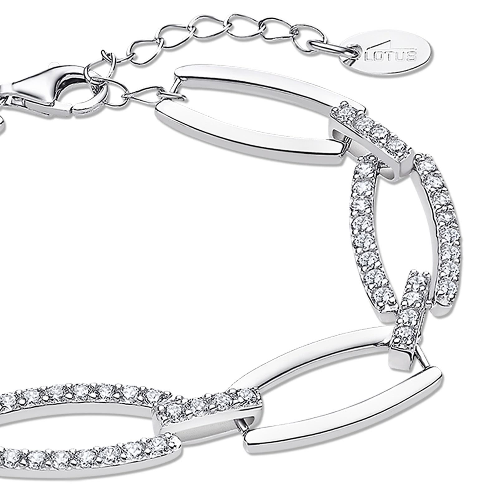 LOTUS SILVER Silberarmband LOTUS Silver Armband Zirkoniastein 925 (Armband) günstig online kaufen