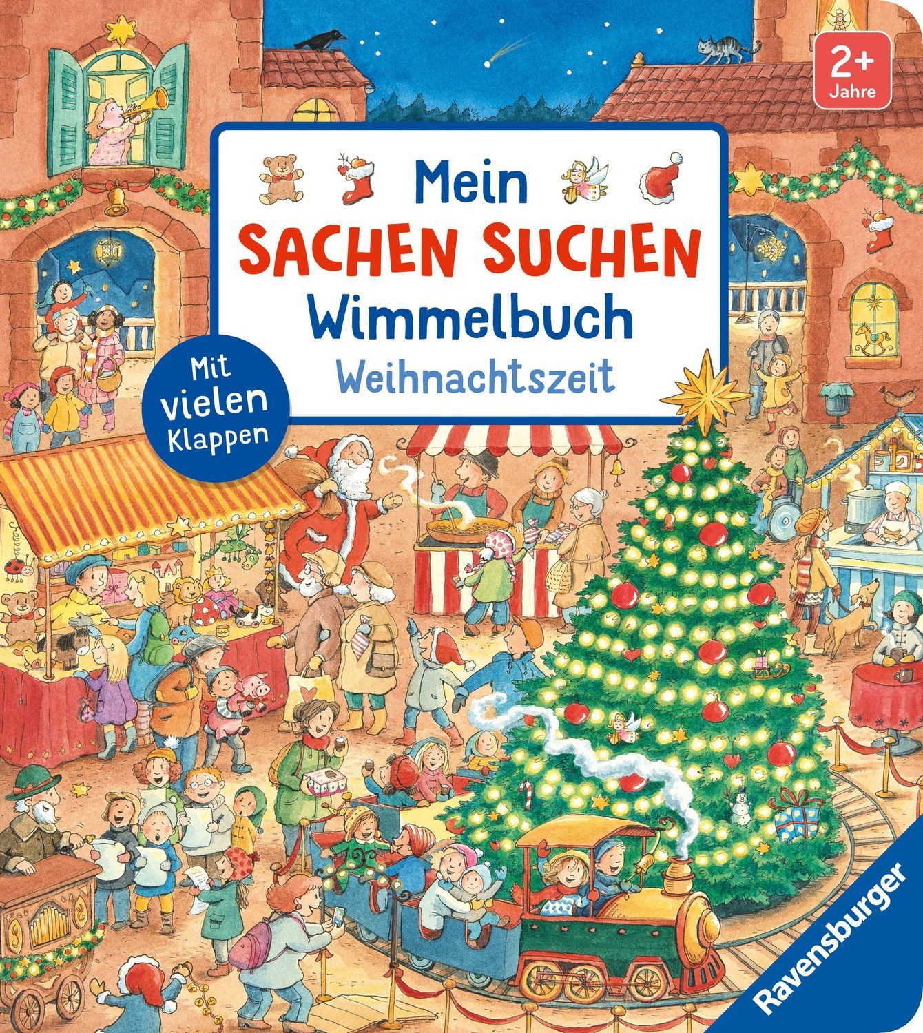 Mein Sachen suchen Wimmelbuch: Weihnachtszeit / Franziska Harvey