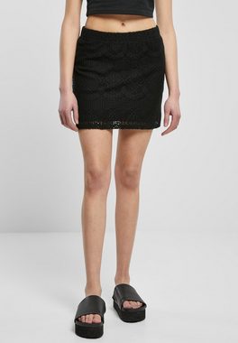 URBAN CLASSICS Jerseyrock Urban Classics Damen Ladies Crochet Lace Mini Skirt (1-tlg)