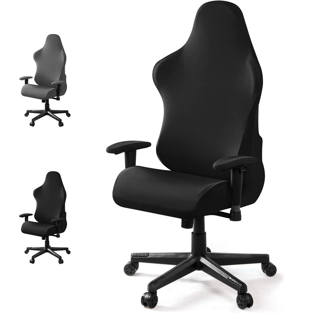 NUODWELL Stuhlbezug 4 Stück Gaming Stuhl Bezug,Stretch Abnehmbare Waschbar günstig online kaufen