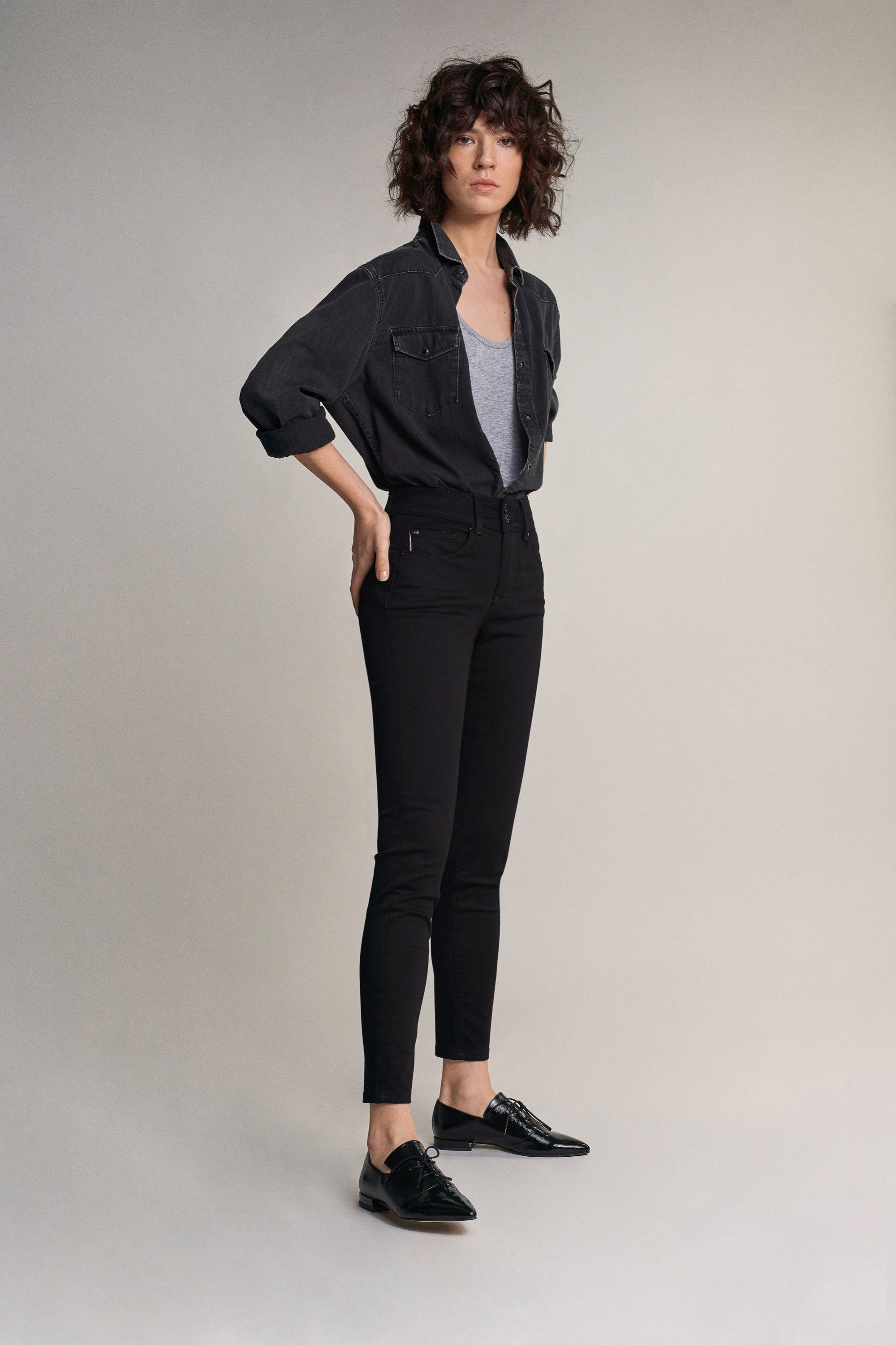 Salsa Stretch-Jeans SALSA JEANS SECRET PUSH IN SKINNY true black 123423.0000