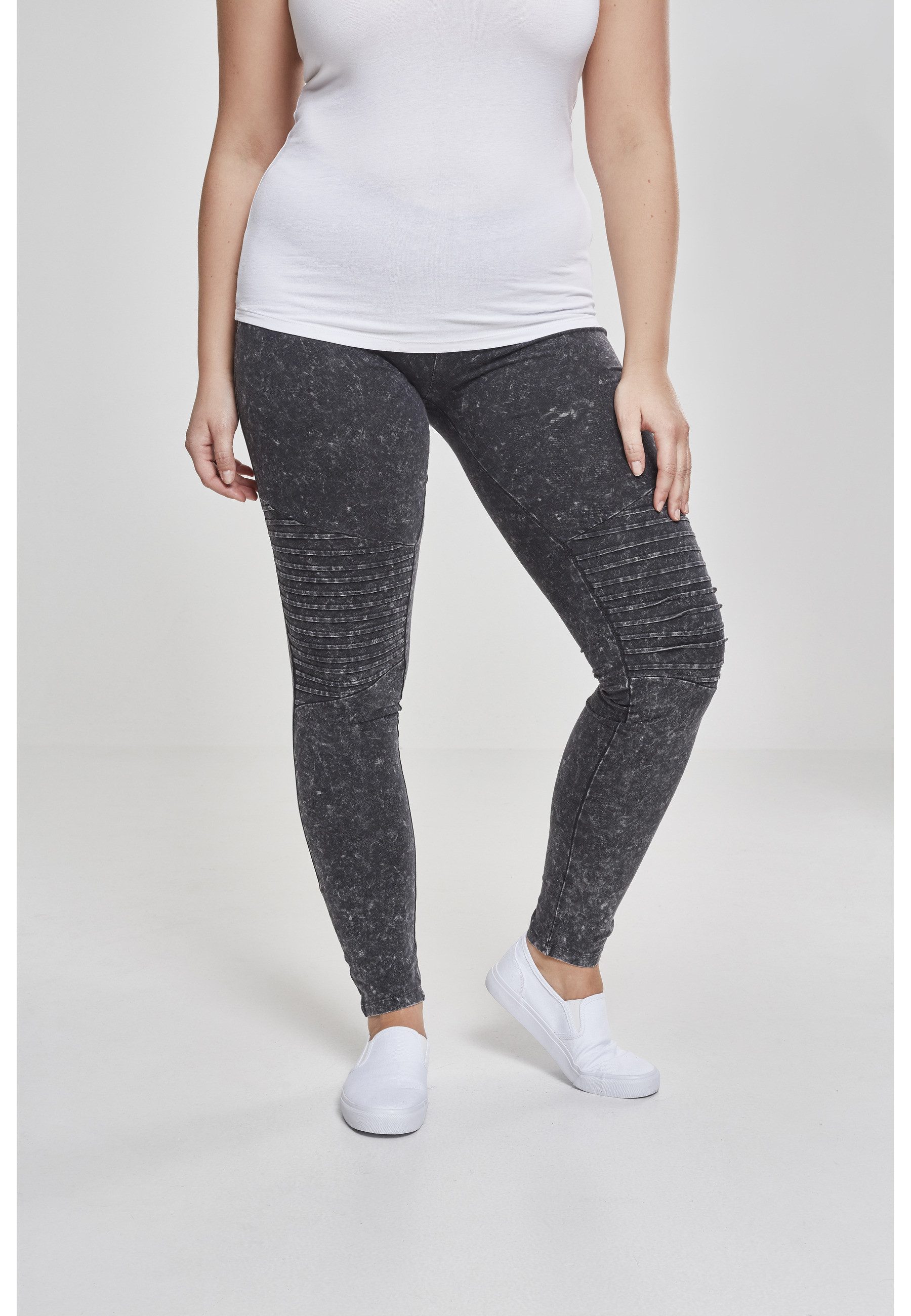 URBAN CLASSICS Leggings Urban Classics Damen Ladies Denim Jersey Leggings (1-tlg)