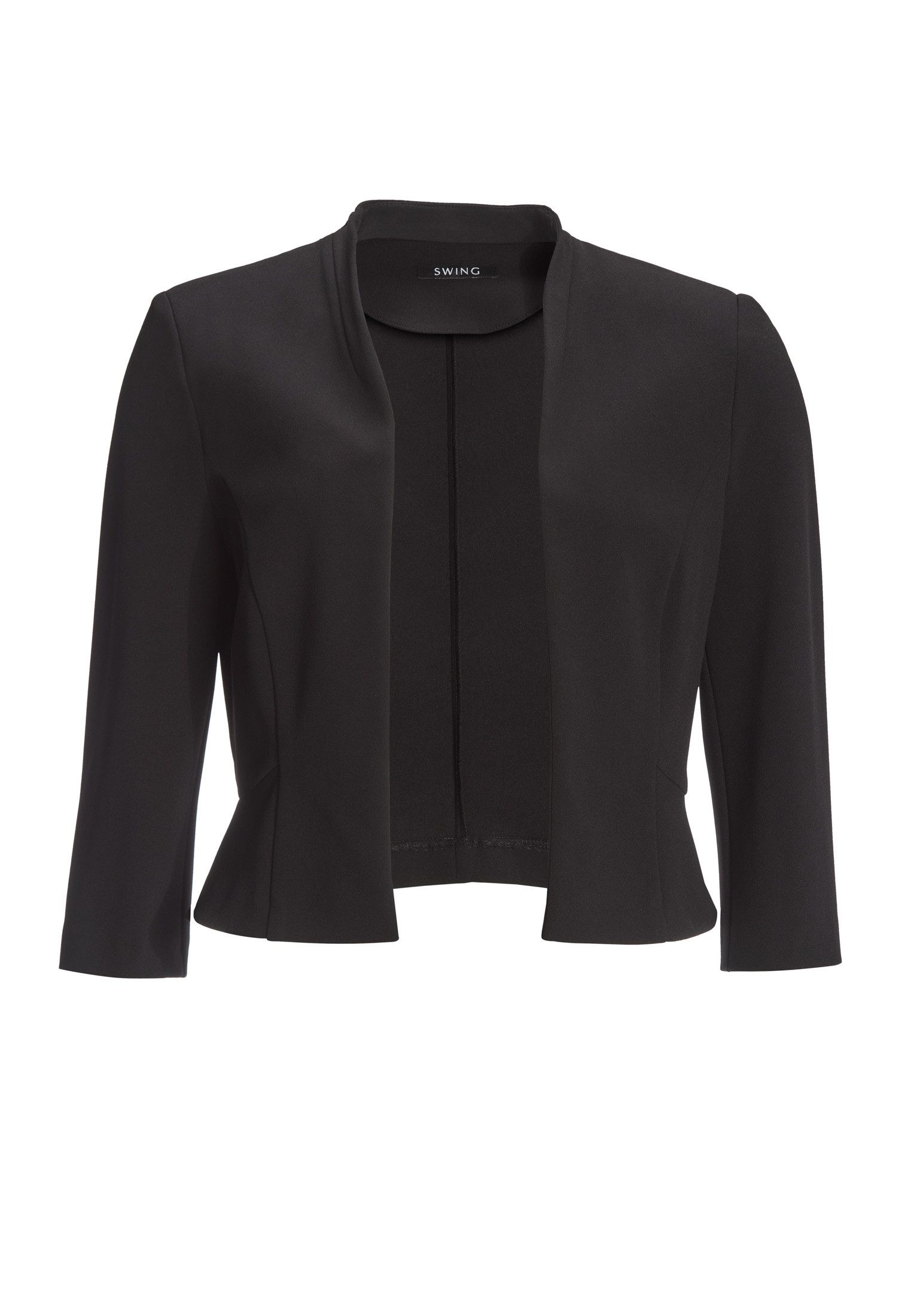 Jackenblazer - Taillierte Jacke aus Jersey Crêpe