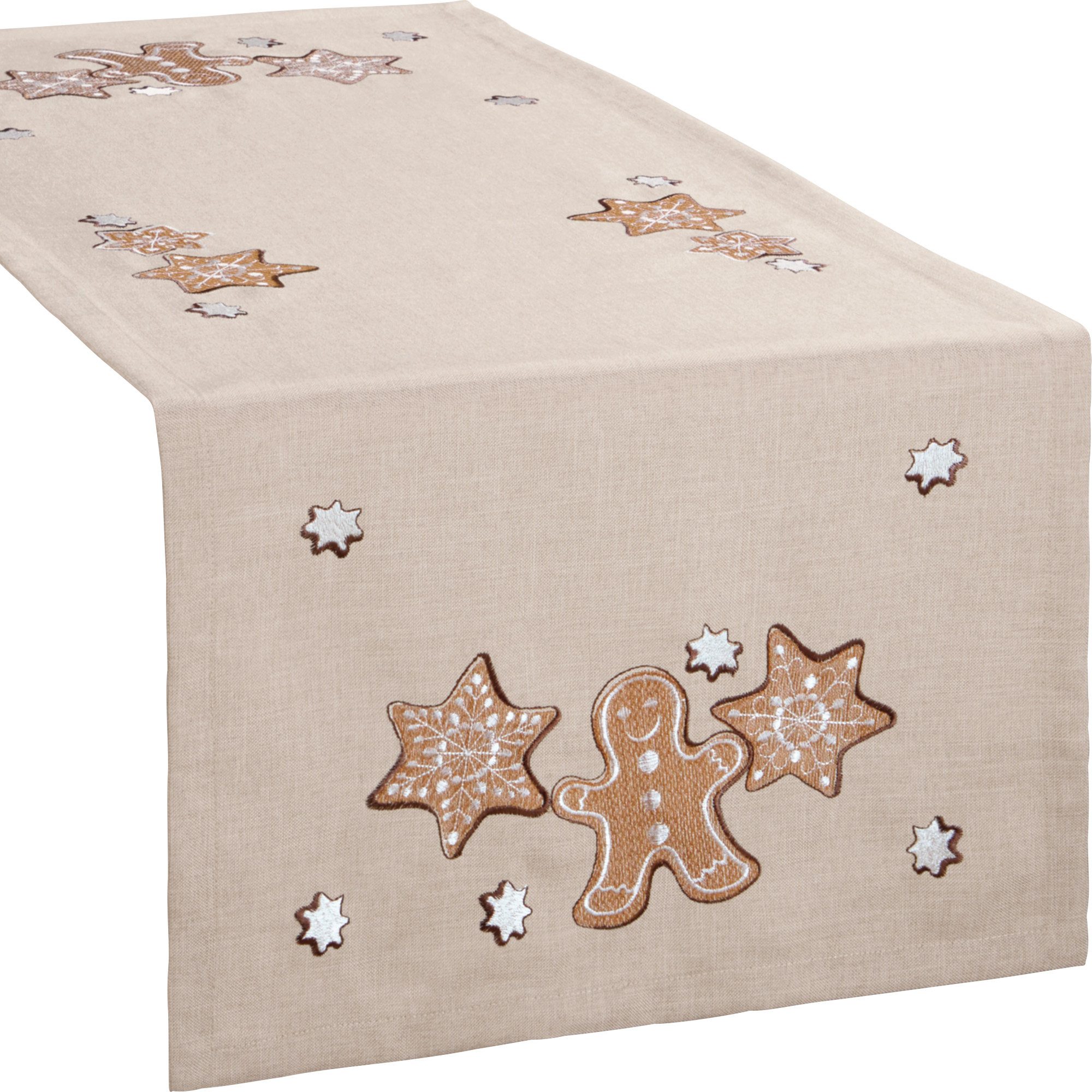 REDBEST Tischdecke Tischläufer "Lebkuchen", Motiv günstig online kaufen